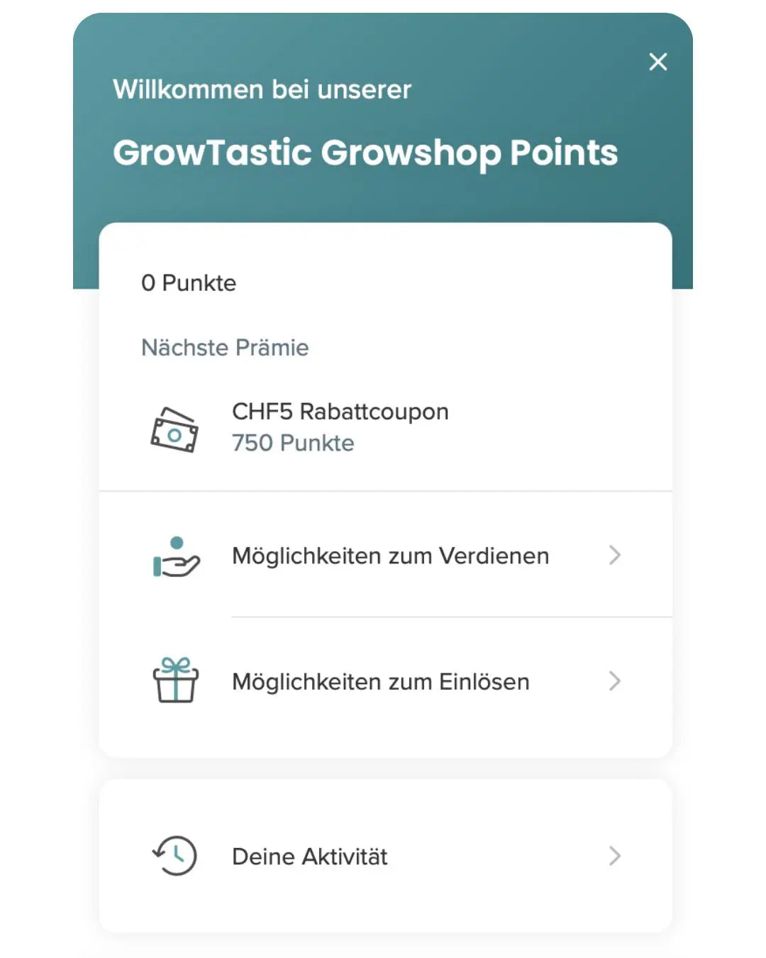 Neu: GrowTastic Points – Sammle Punkte & sichere dir Prämien GrowTastic GmbH