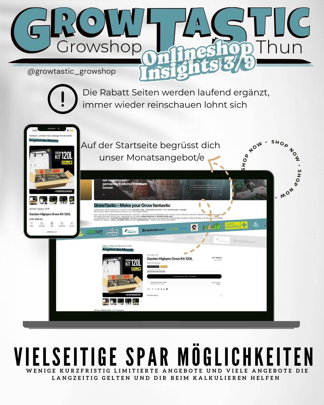 Onlineshop Insights 3/9