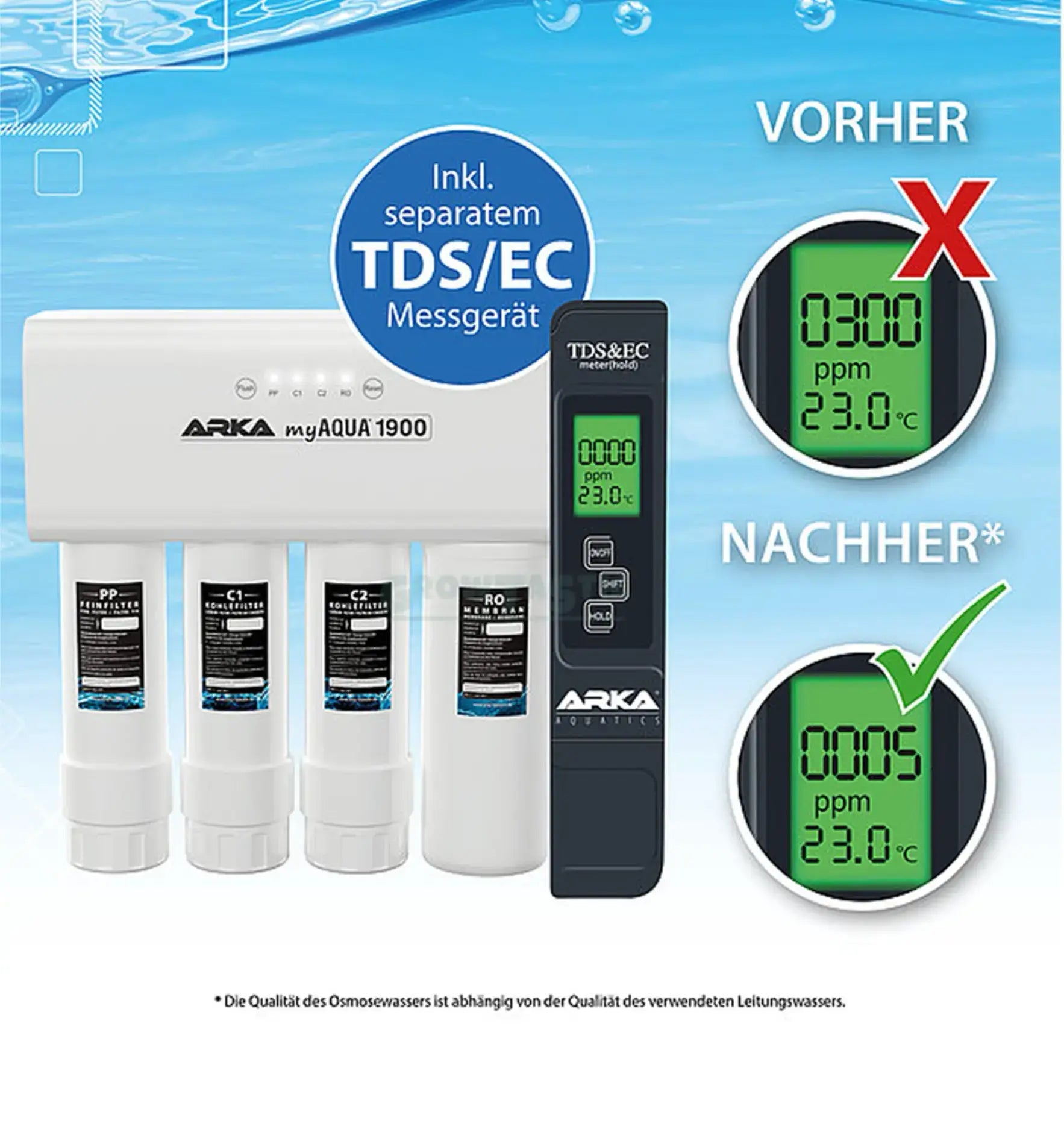 ARKA myAQUA® 1900 Umkehrosmoseanlage 4