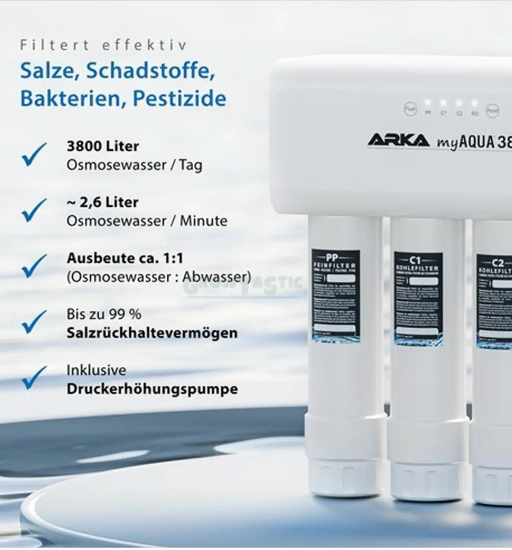 ARKA myAQUA® 3800 Umkehrosmoseanlage 1