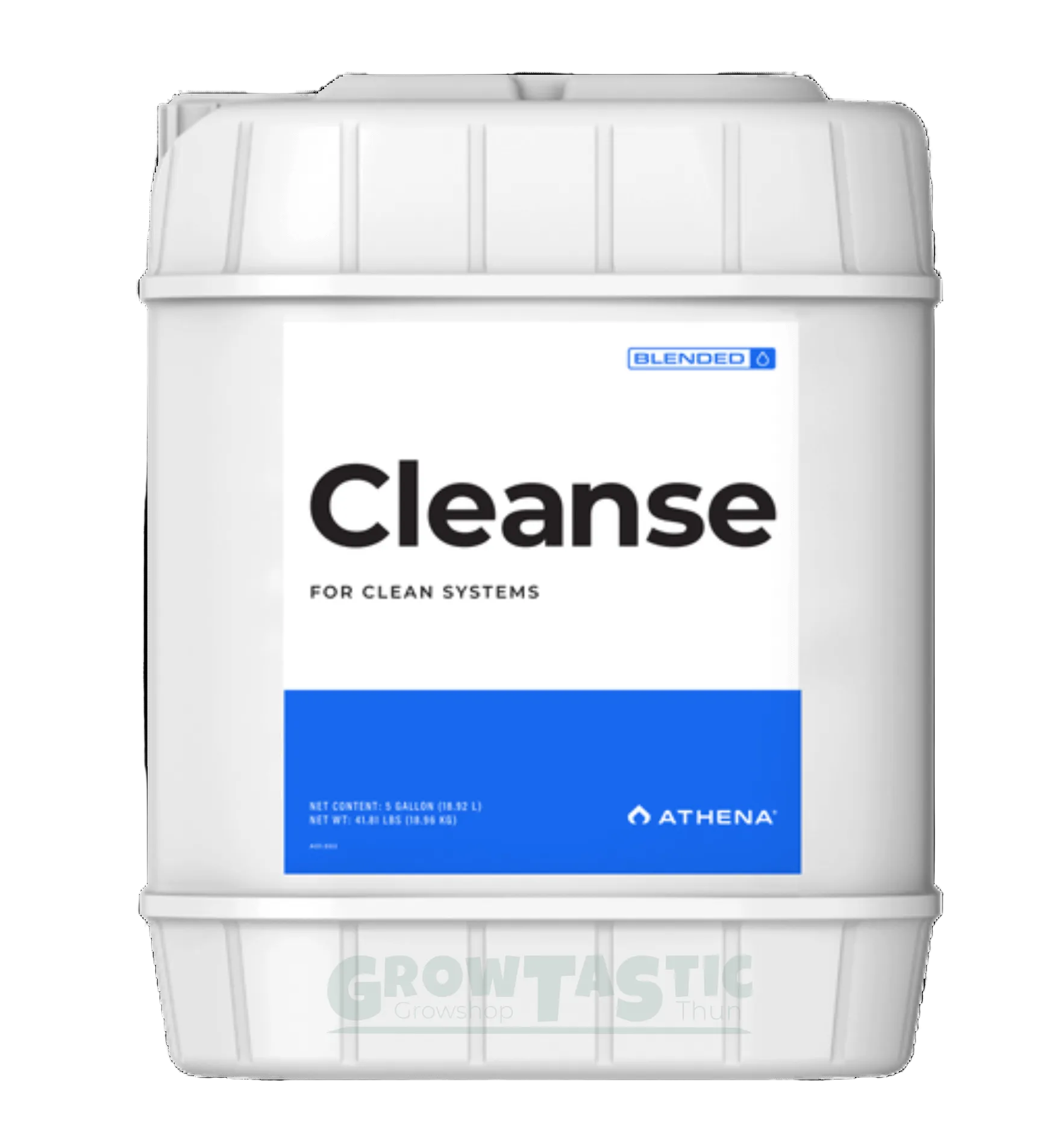 Reinigungslösung "Cleanse" von Athena für saubere Systeme, ideal für Growshops und Pflanzenpflege.