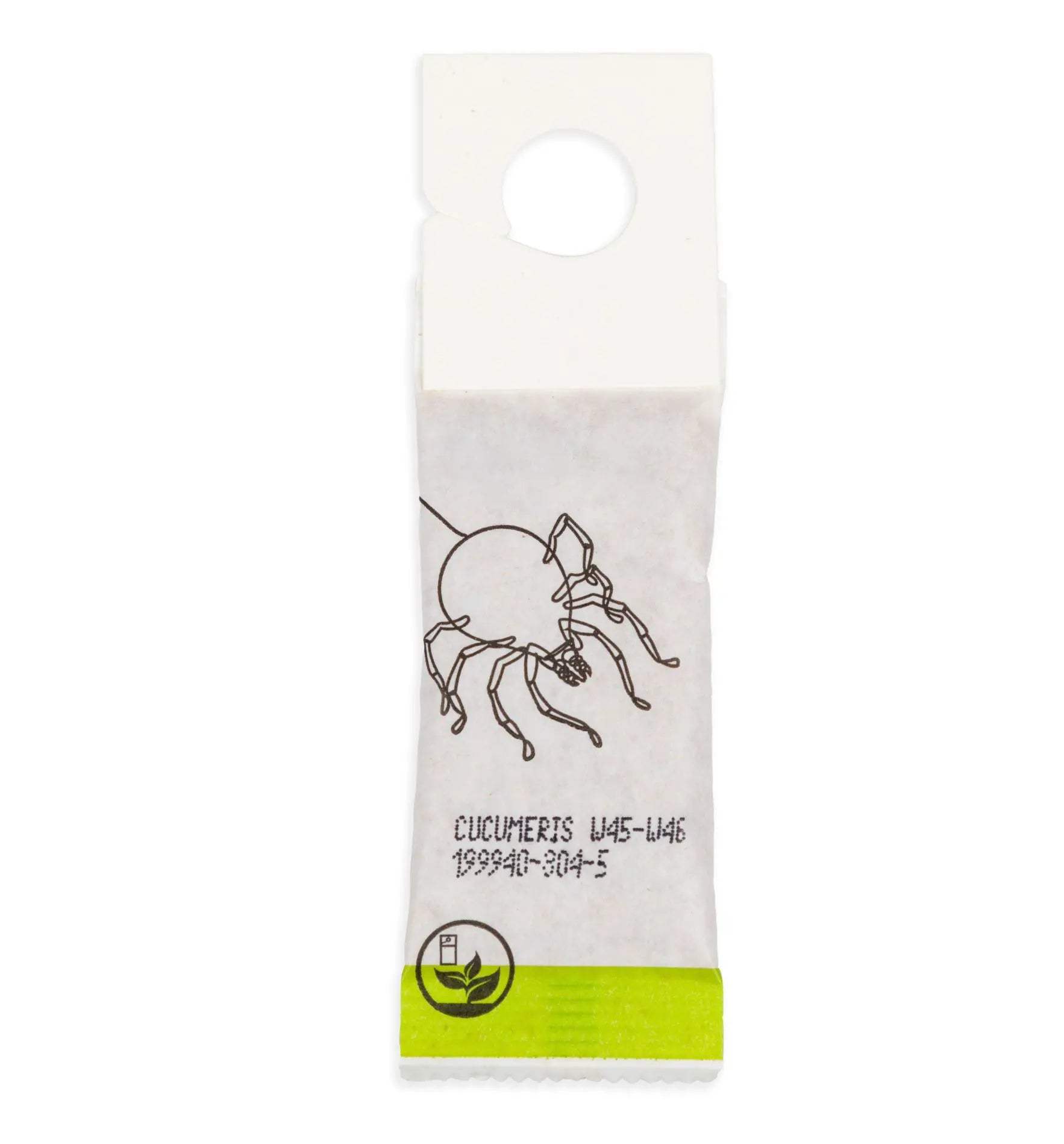 Nützlinge: Amblyseius cucumeris Raubmilben gegen Thripse für biologischen Pflanzenschutz, im Biogarten-Produktbild.