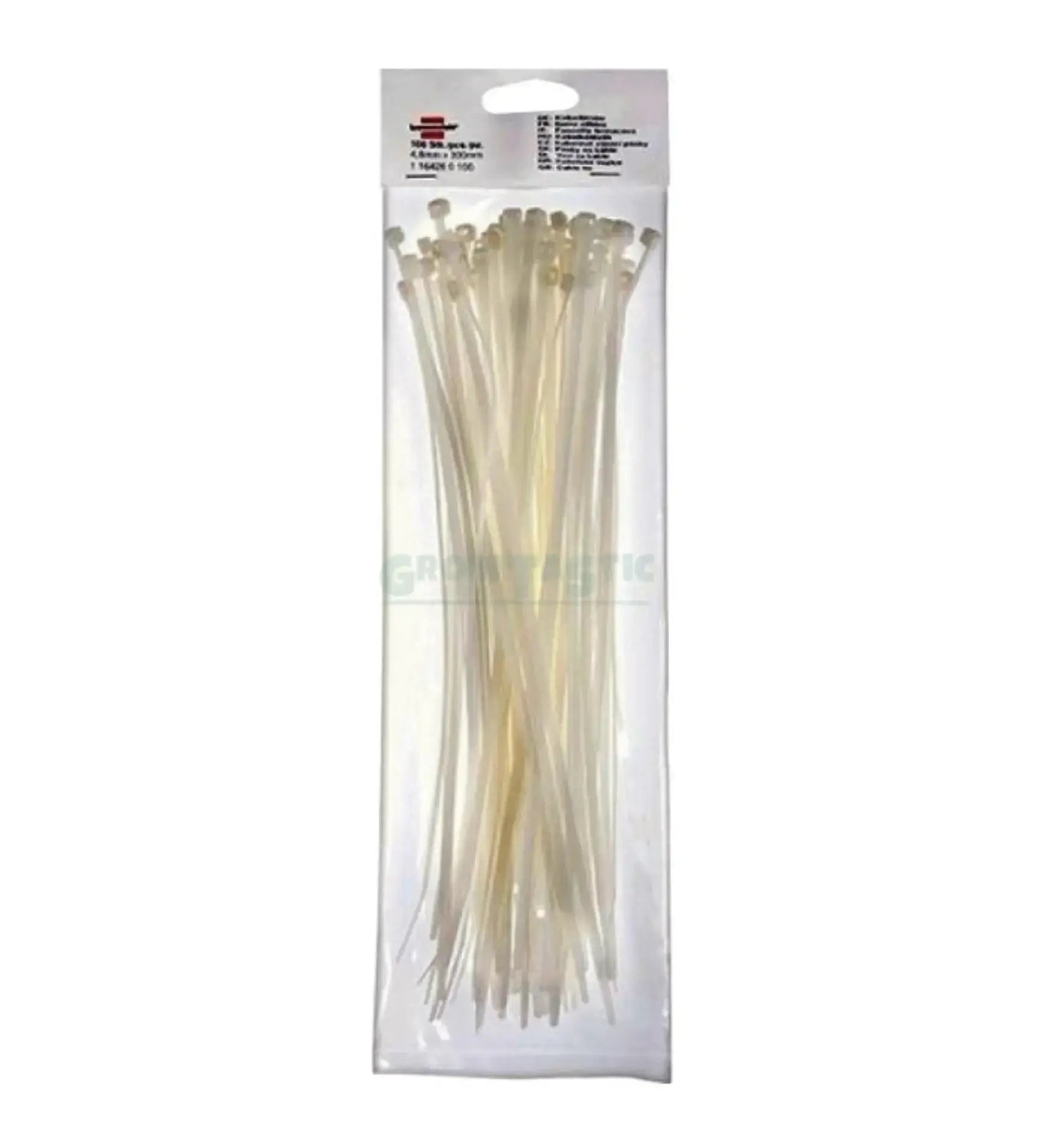 Brennstuhl Kabelbinder weiss 100Stk.