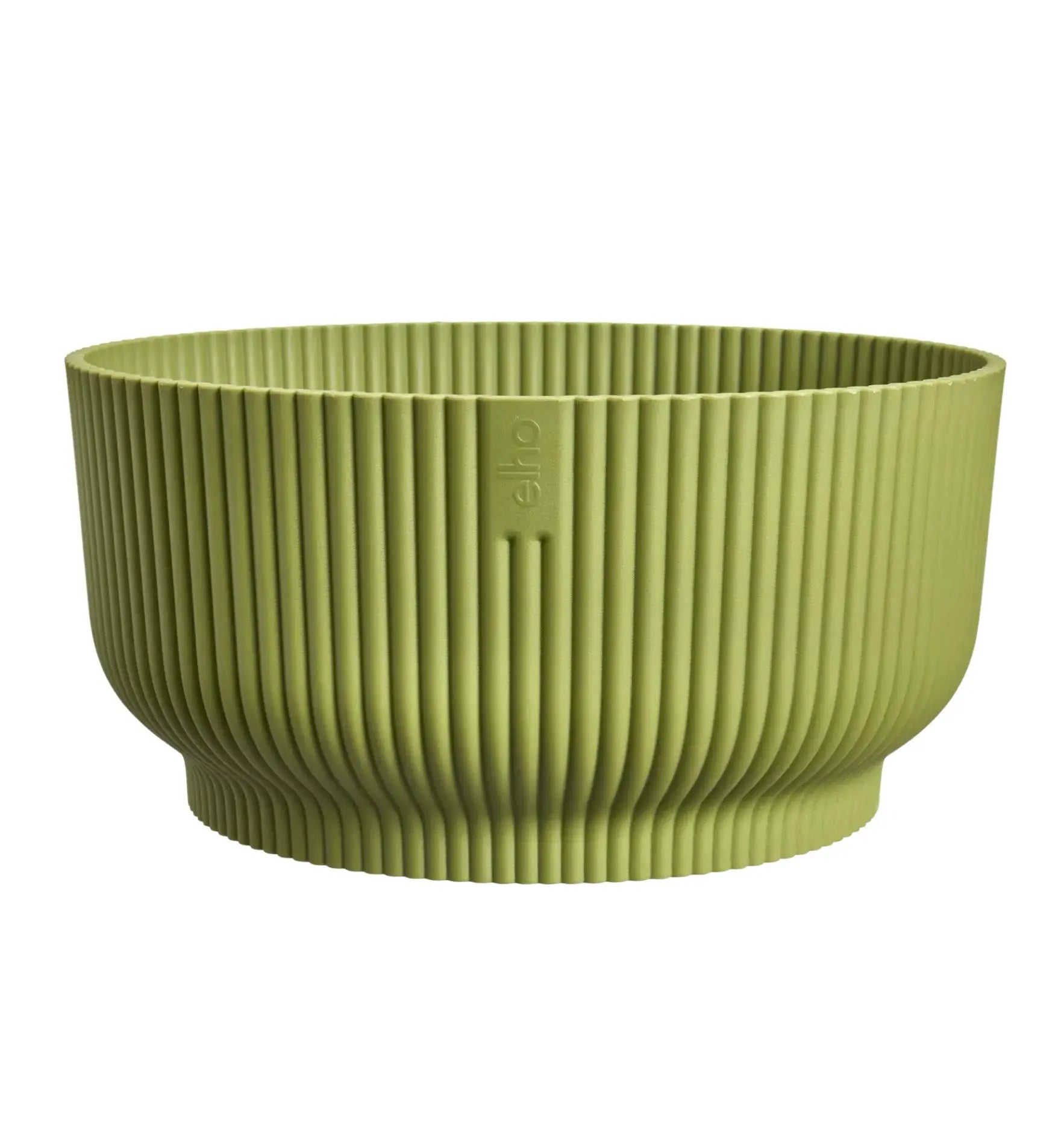 Elho Vibes Fold Bowl Pflanztopf aus Kunststoff mit modernem, faltbarem Design, ideal für Pflanzen und Dekoration im Garten oder Zuhause.