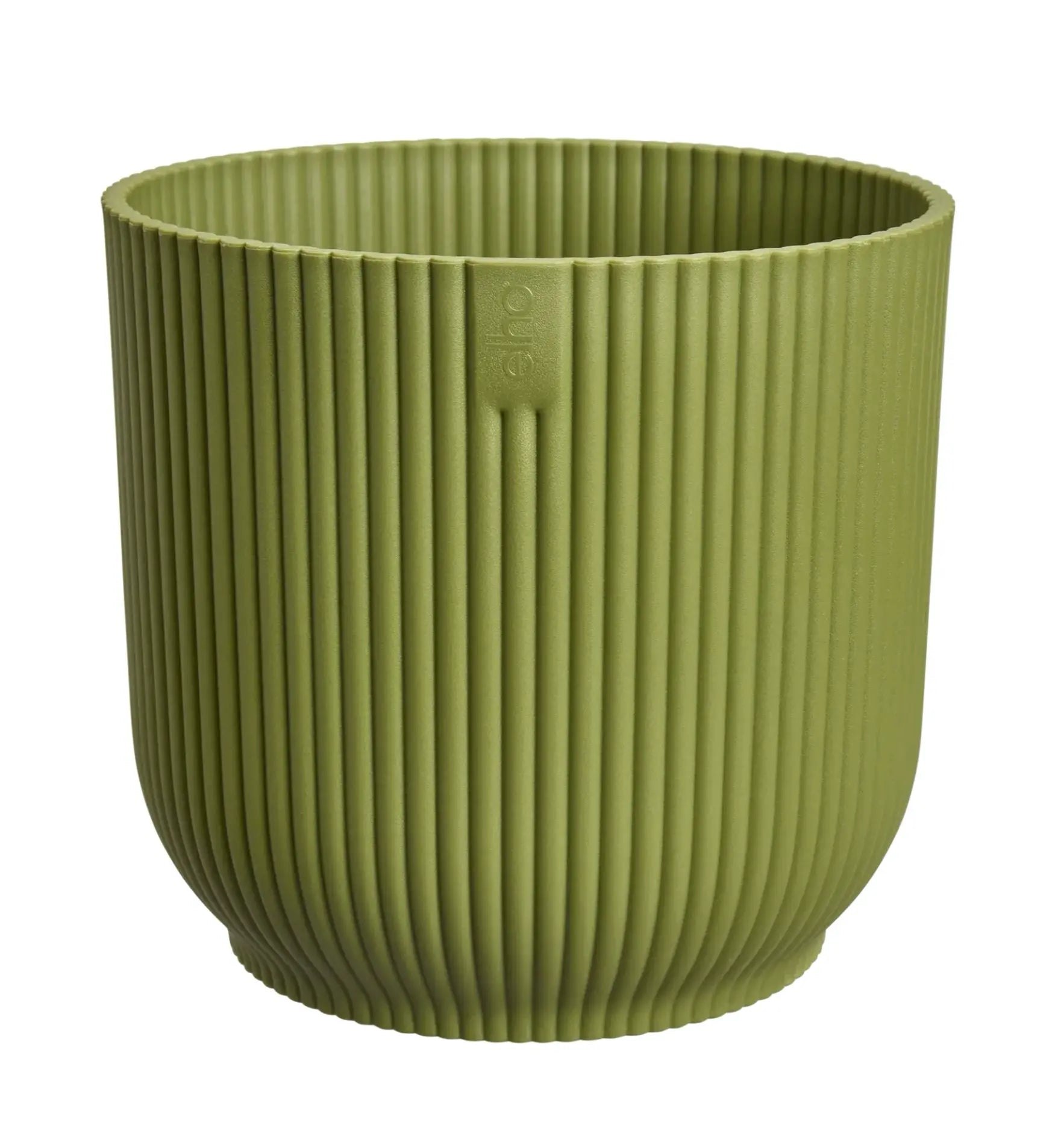 Elho Vibes Fold Pflanztopf aus Kunststoff in modernem Design, ideal für Blumen und Pflanzen im Garten oder Innenbereich.