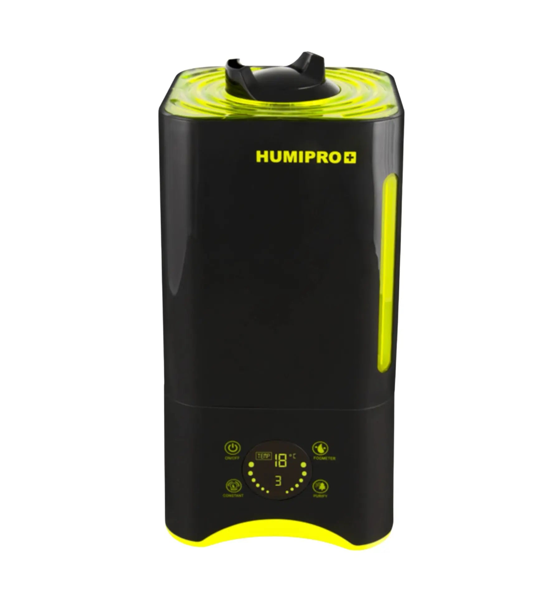 Garden Highpro GHP HumiPro digitaler Luftbefeuchter mit modernem Design und Bedienelementen sichtbar in der Abbildung