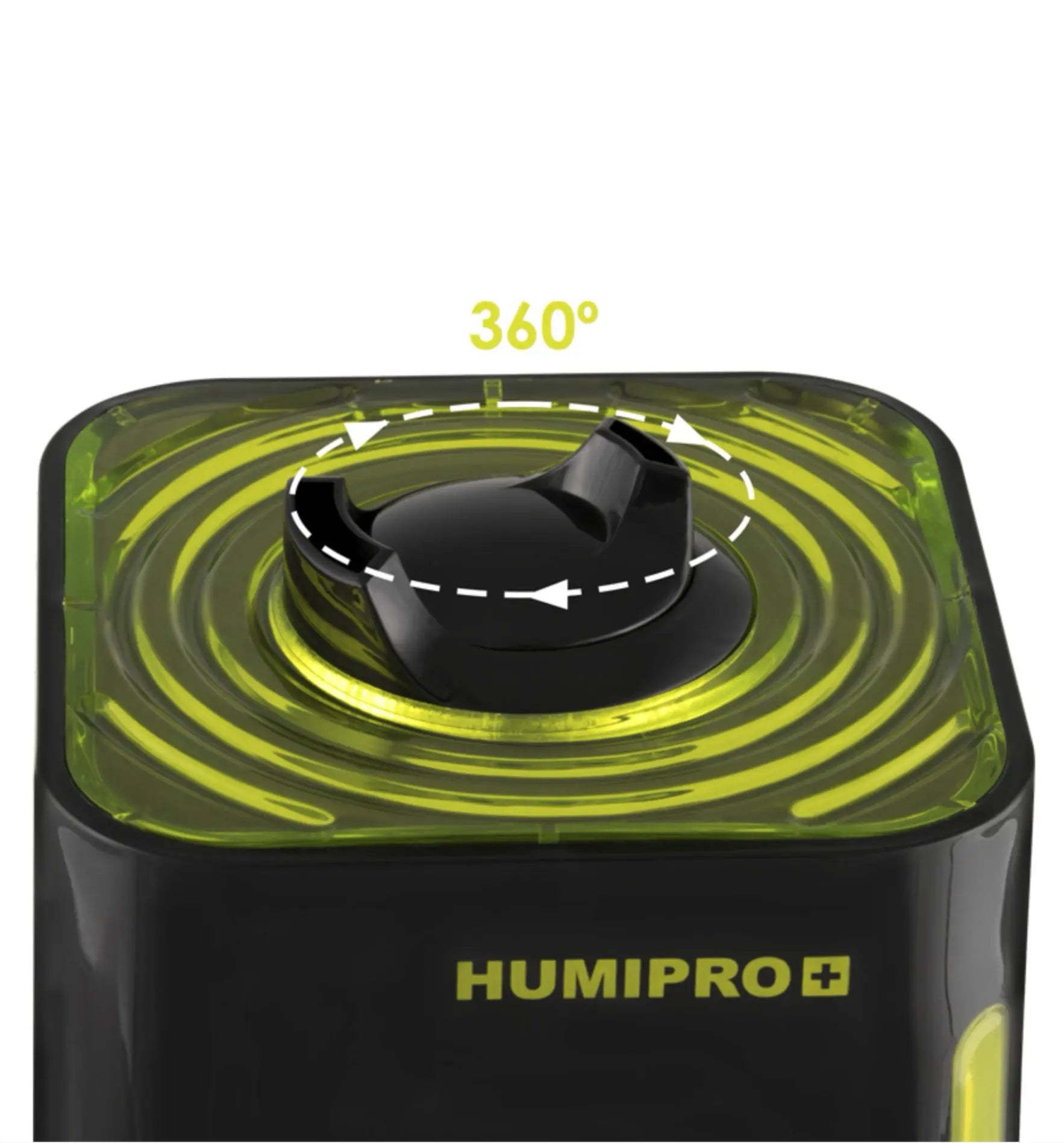 Garden Highpro HumiPro digitaler Luftbefeuchter zeigt modernes Design und Luftbefeuchtungsfunktion in einer klaren Ansicht
