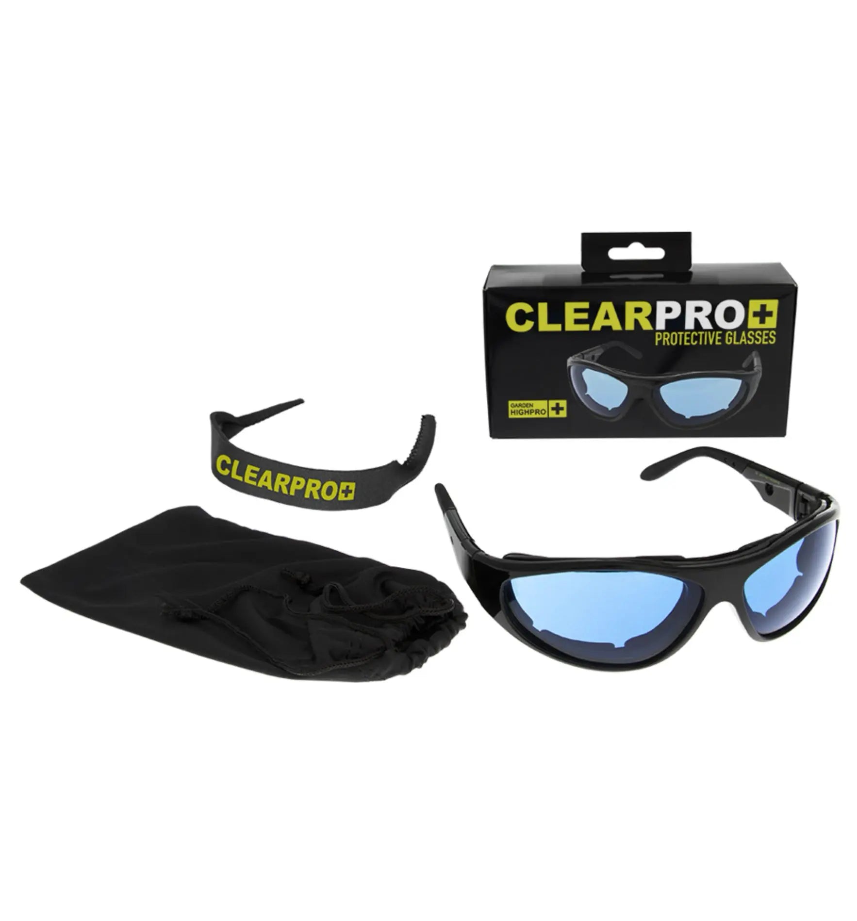 Garden Highpro ClearPro Schutzbrille für Indoor Growing, klare Schutzbrille mit UV-Schutz und bequemem Sitz