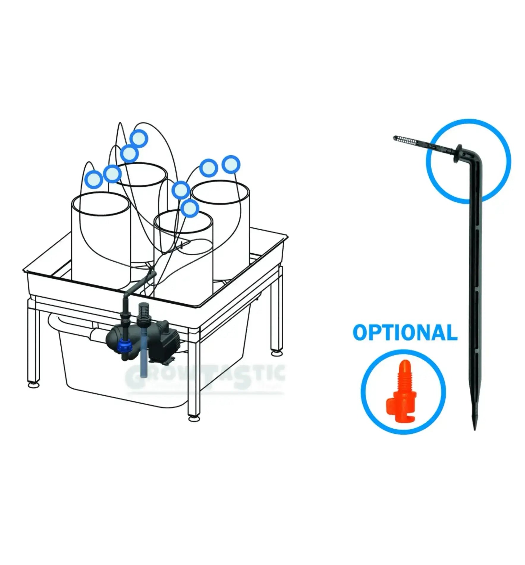 GrowTOOL Automatic-Watering-Extension-Set 6.0