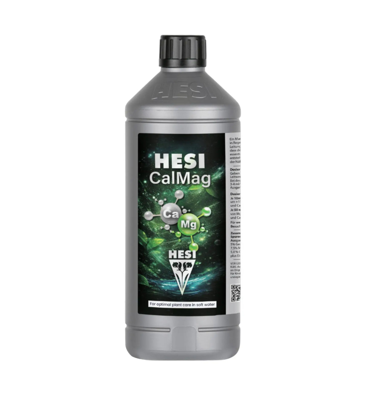 Hesi CalMag Dünger in 1-Liter-Flasche, natürliche Nährstofflösung für Pflanzen mit Calcium und Magnesium