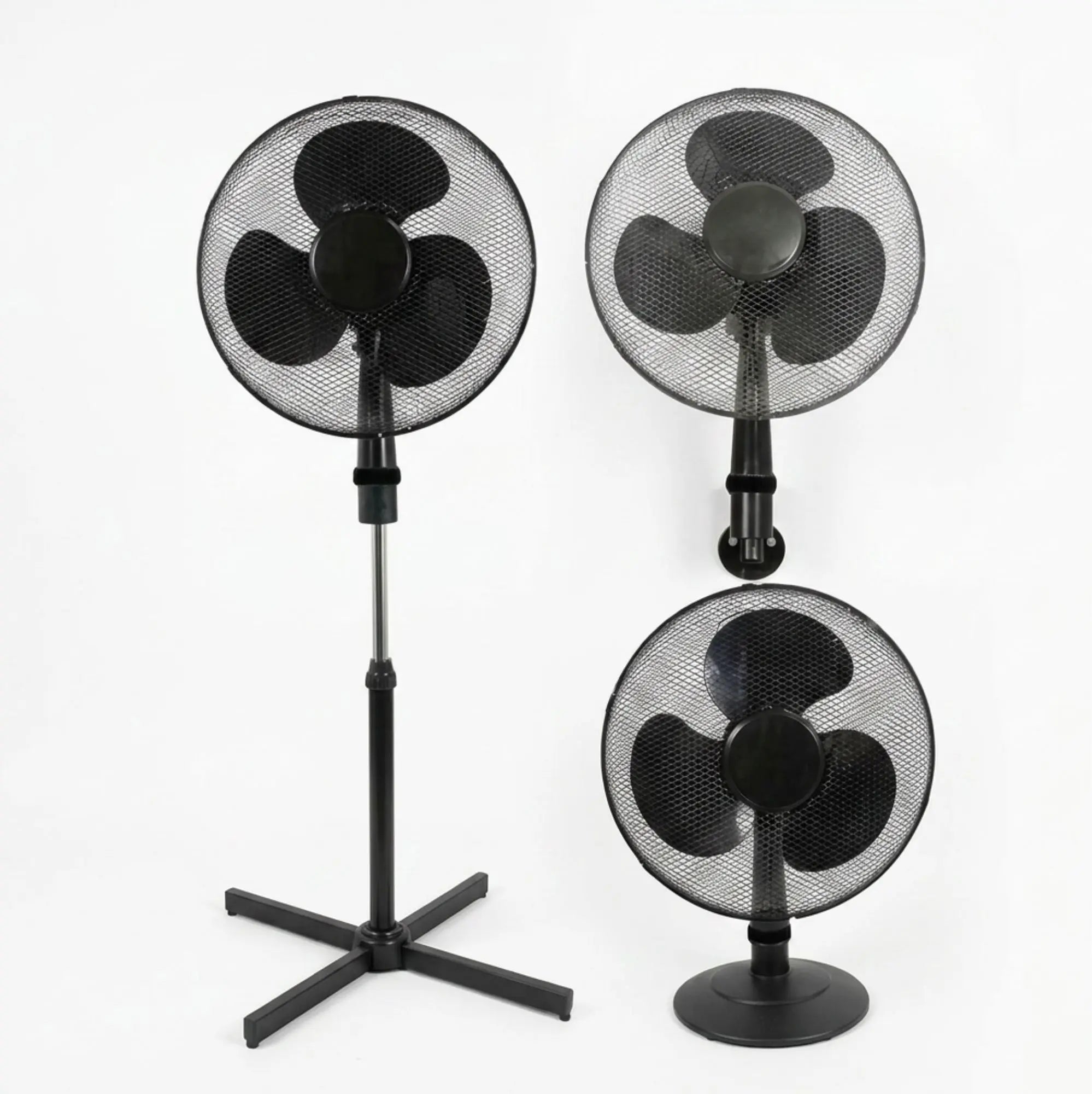 3-in-1 Ventilator 40 cm – Flexibler Umluftventilator