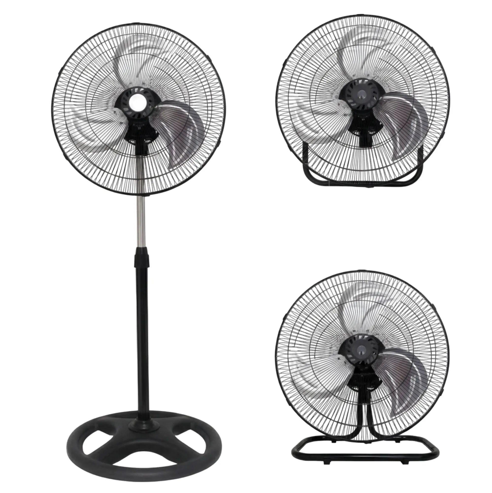 3-in-1 Pro Ventilator 50 cm – Flexibler Umluftventilator