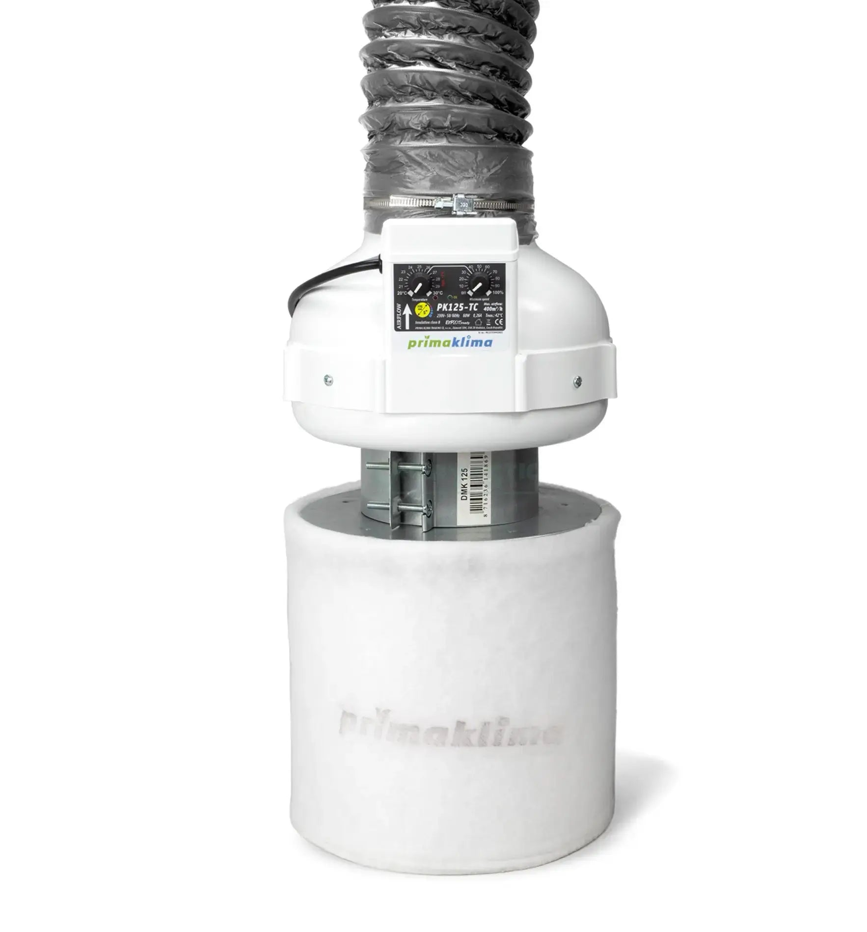 Prima Klima Ventilation Set Temperatur Control PK125-TC