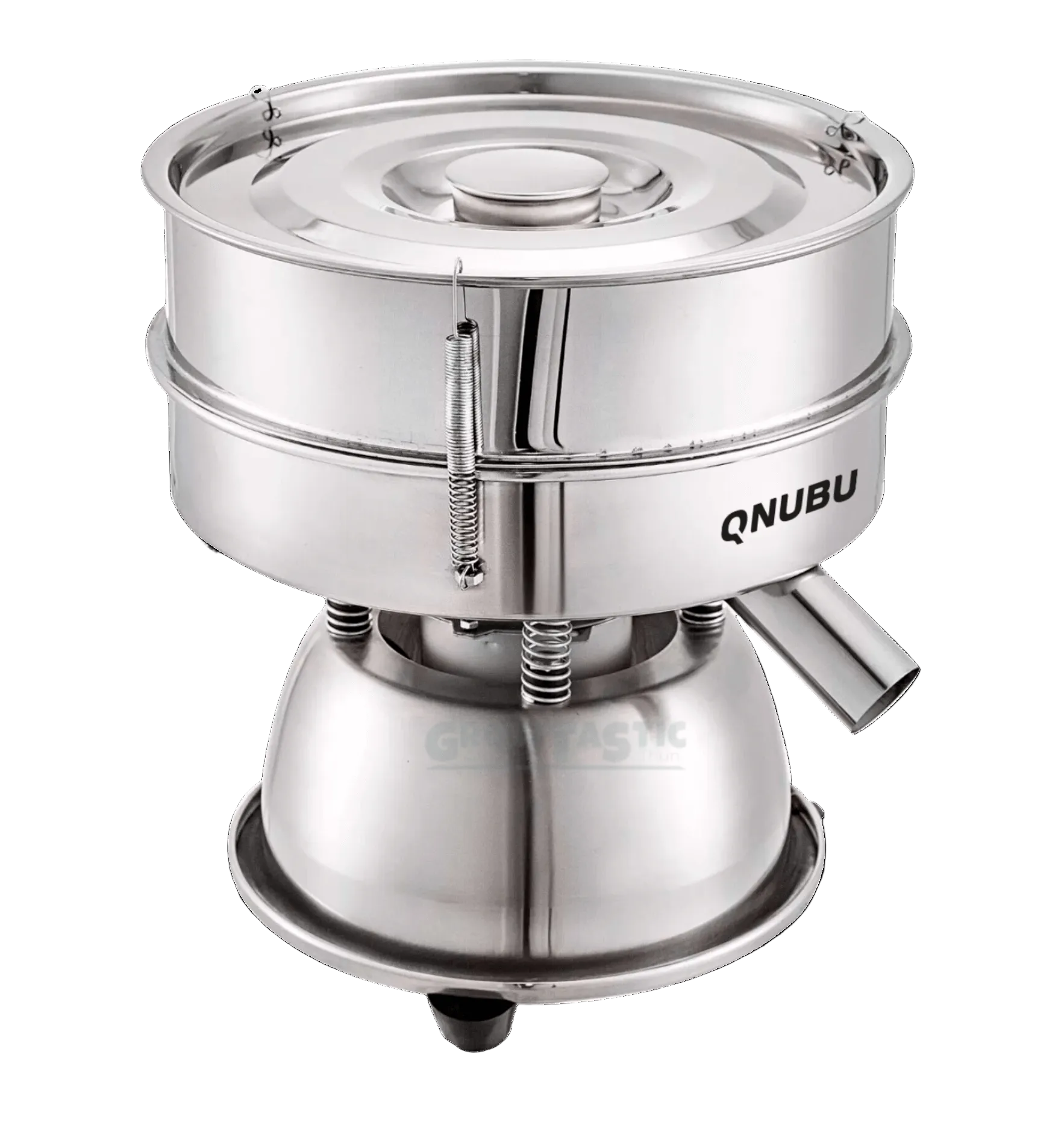 Qnubu Metall Sieb, ideal für Growshops, zur effektiven Filterung und Verarbeitung von Pflanzenmaterial.