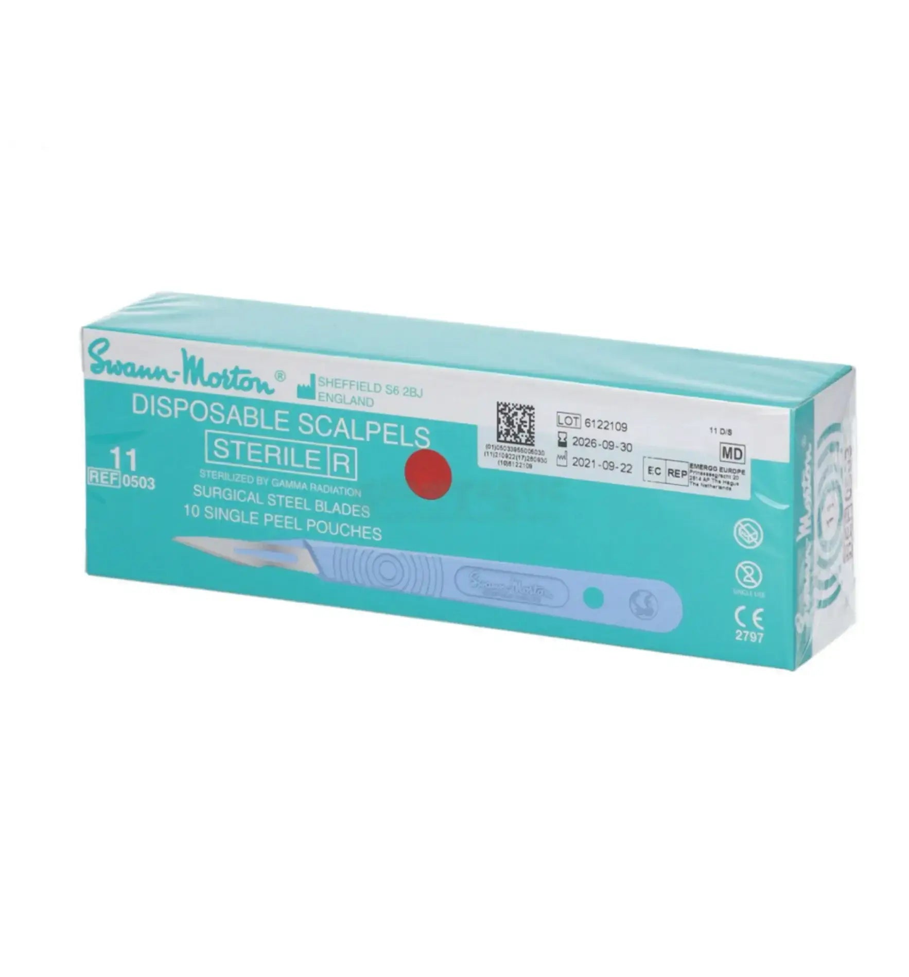 Swann Morton Disposable Scalpels Sterile Nr.11