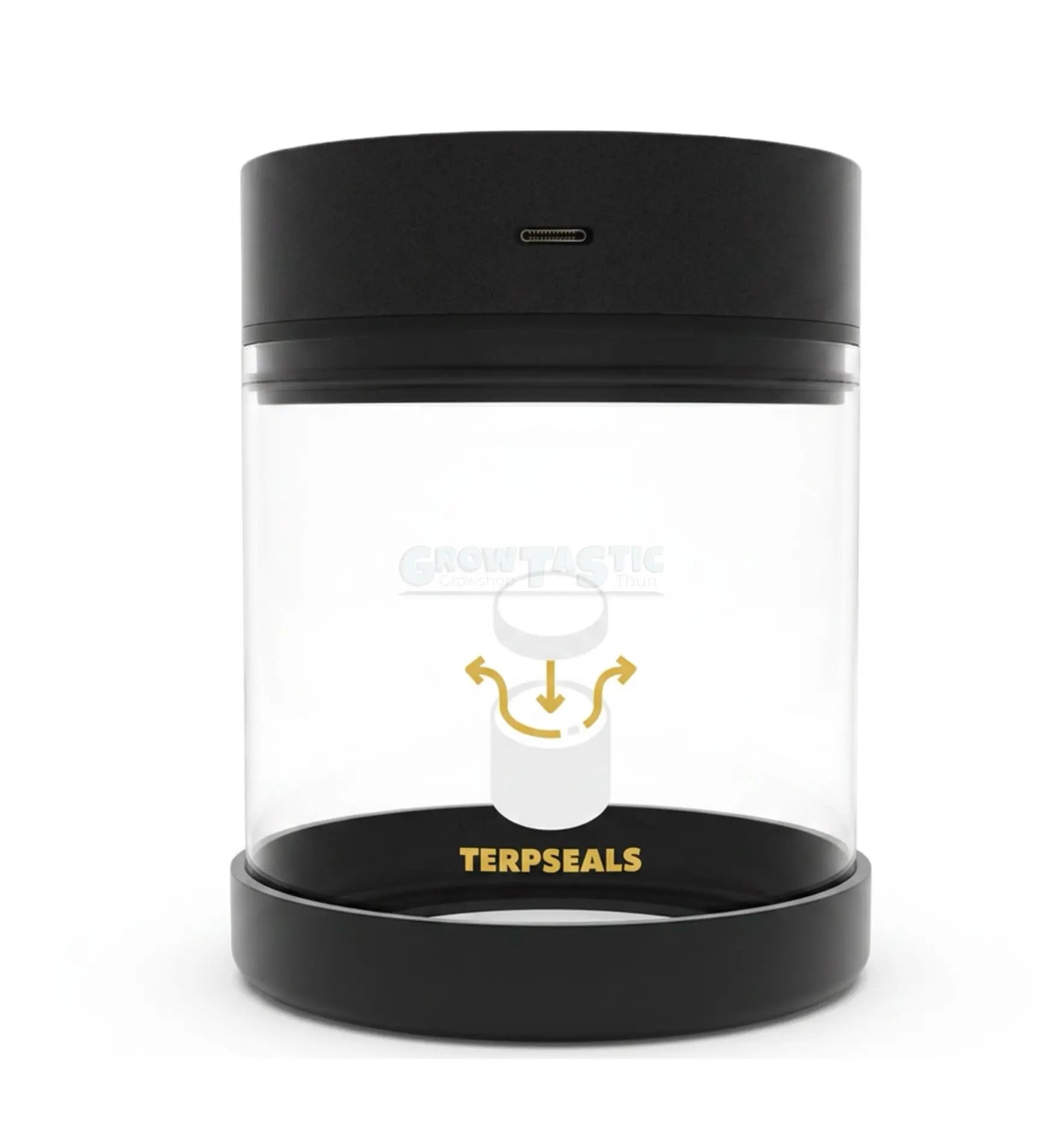 TerpSeals Glass – 600 ml Vakuum-Aufbewahrungsglas mit digitalem Deckel
