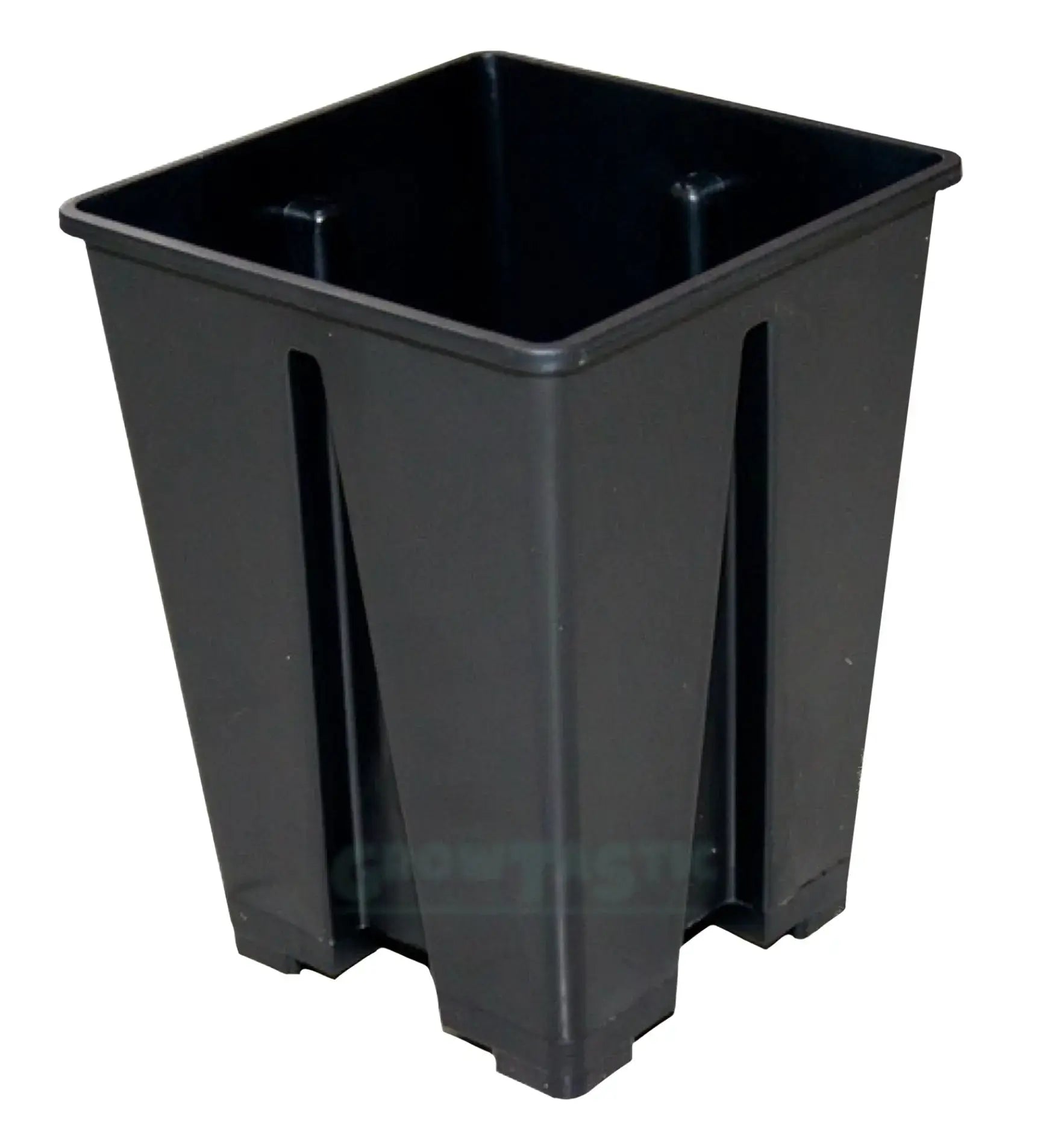 Vierkant Topf mit Wurzelsteg