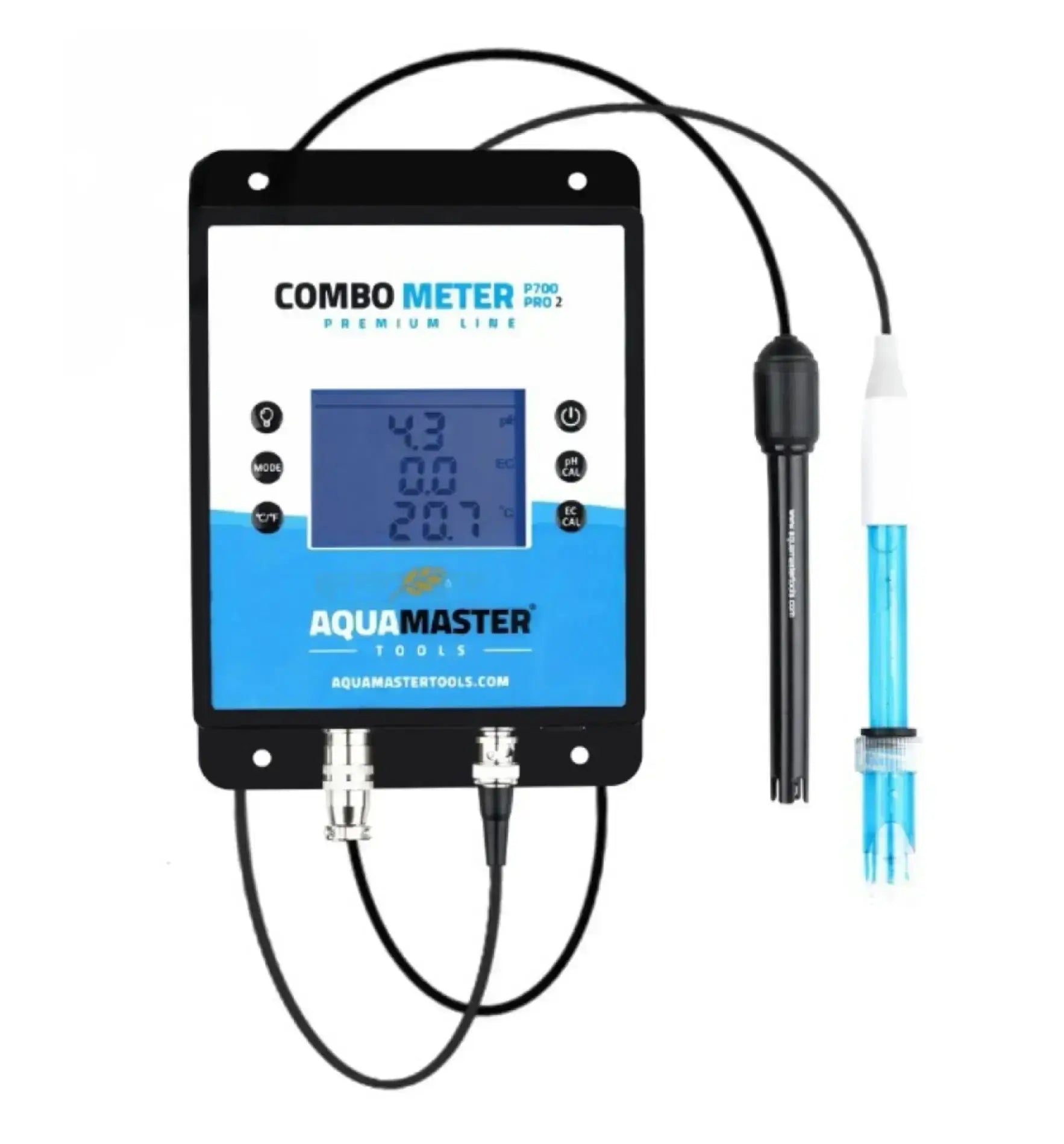 Aquamaster Tools Combo Meter P700 Pro 2, digitales Messgerät mit Display, für präzise Messungen in der Wasseranalyse.