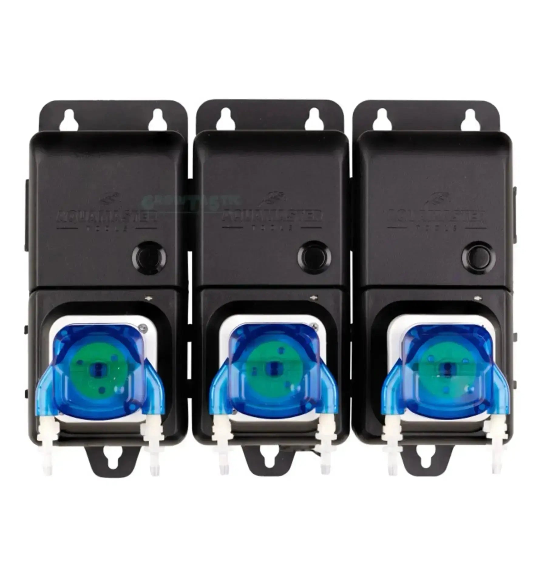 Aquamaster Tools Pumpenset für Nährstoffdosierung, inklusive Pumpeneinheit, für präzise Nährstoffzufuhr in Aquarien.