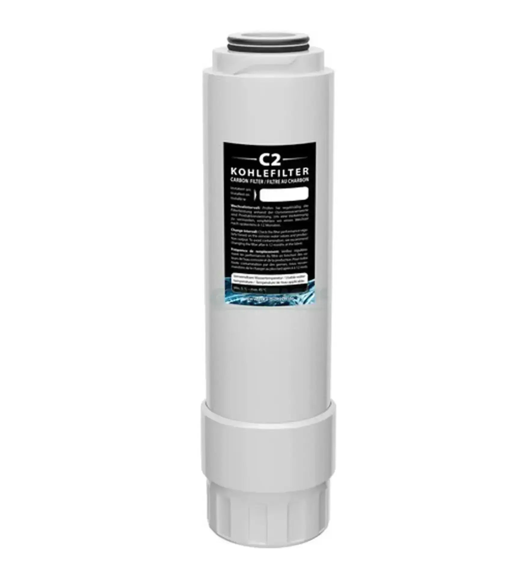 ARKA myAQUA® 3800 Wechselfilter für Osmoseanlage, Kohlefilter, sichtbarer Filtereinsatz in Wasserfilter-System