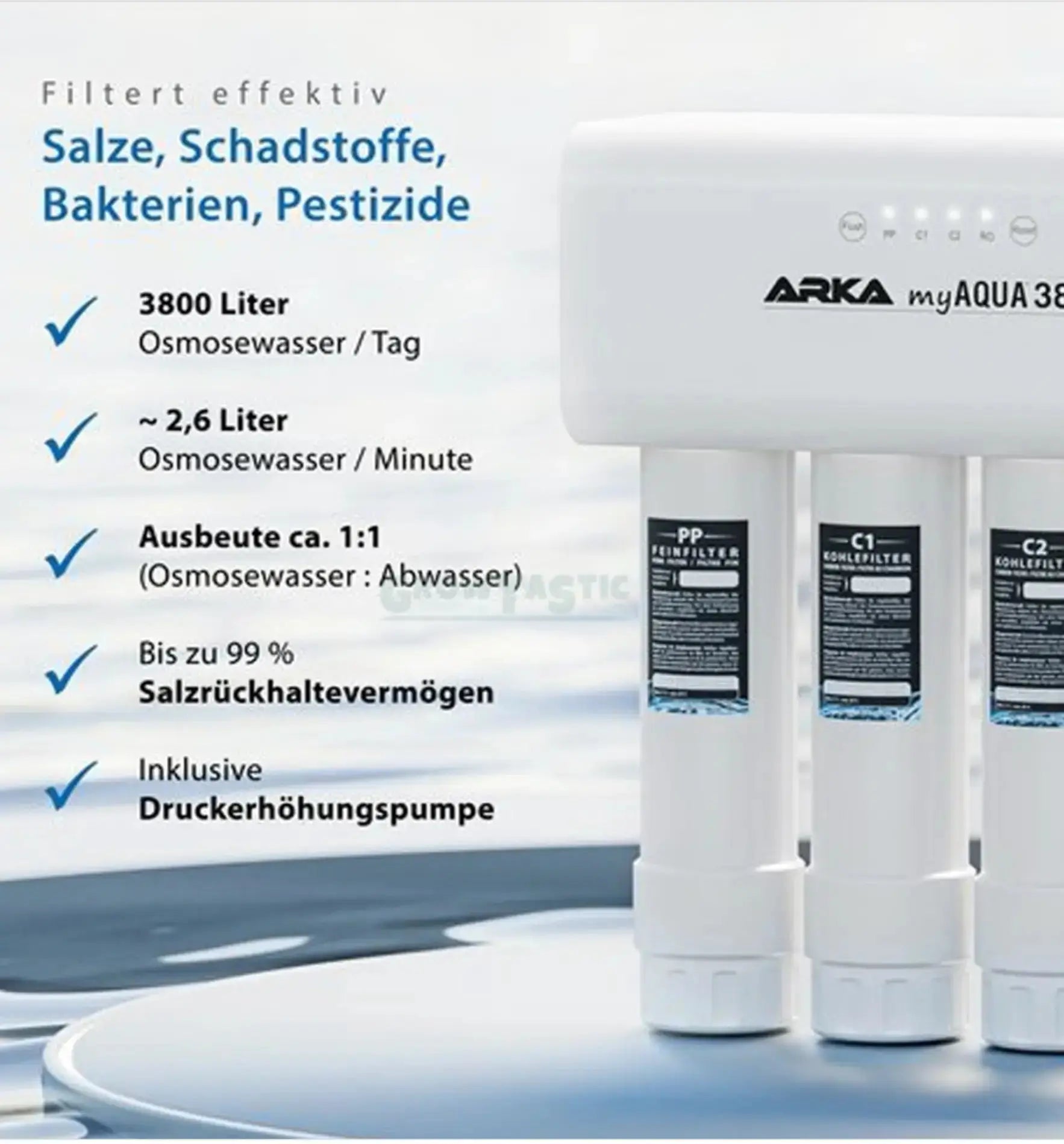 ARKA myAQUA® 3800 Umkehrosmoseanlage 1