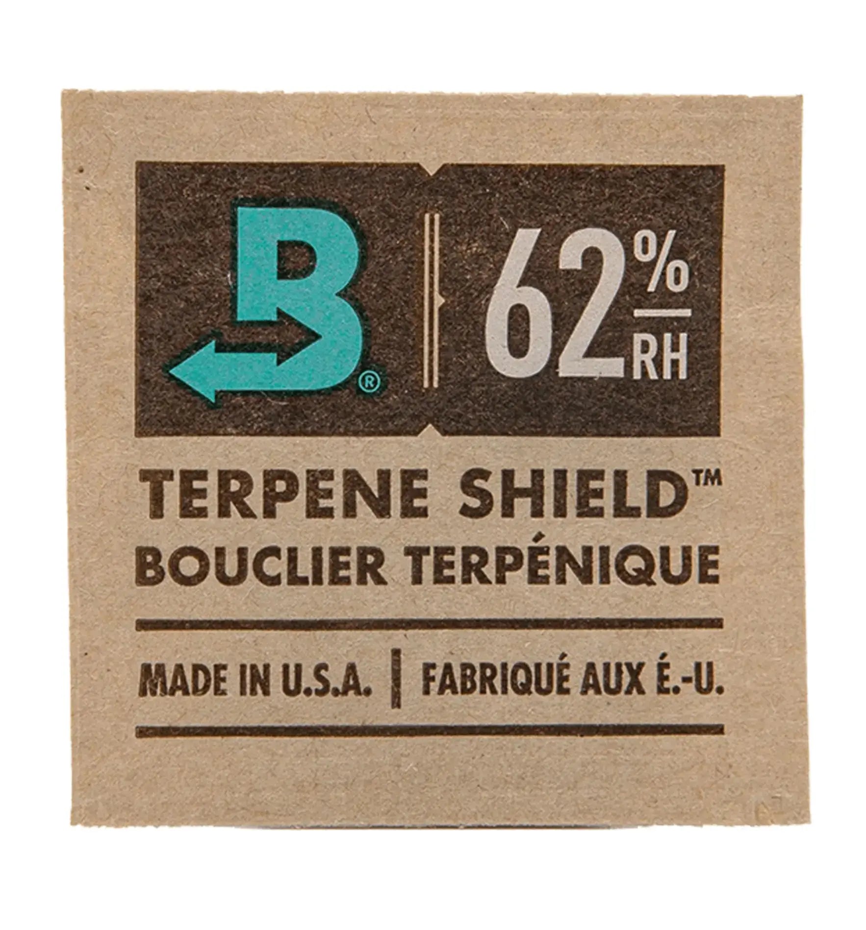 Boveda 62% Humidity Pack für Aufbewahrung, 2g, 1500 Stück im Karton, ideal für feuchtigkeitskontrollierte Lagerung