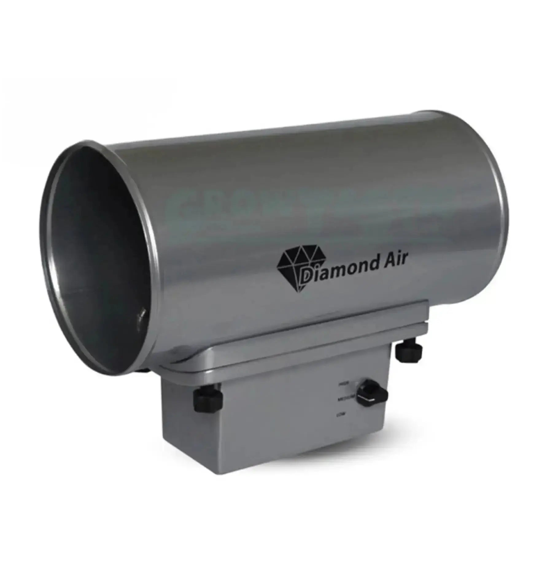 Diamond Air Air Pro Ozongenerator, kompaktes Ozongerät mit 50 Watt, für Räume bis 1200 m³, in schwarzer Bauweise