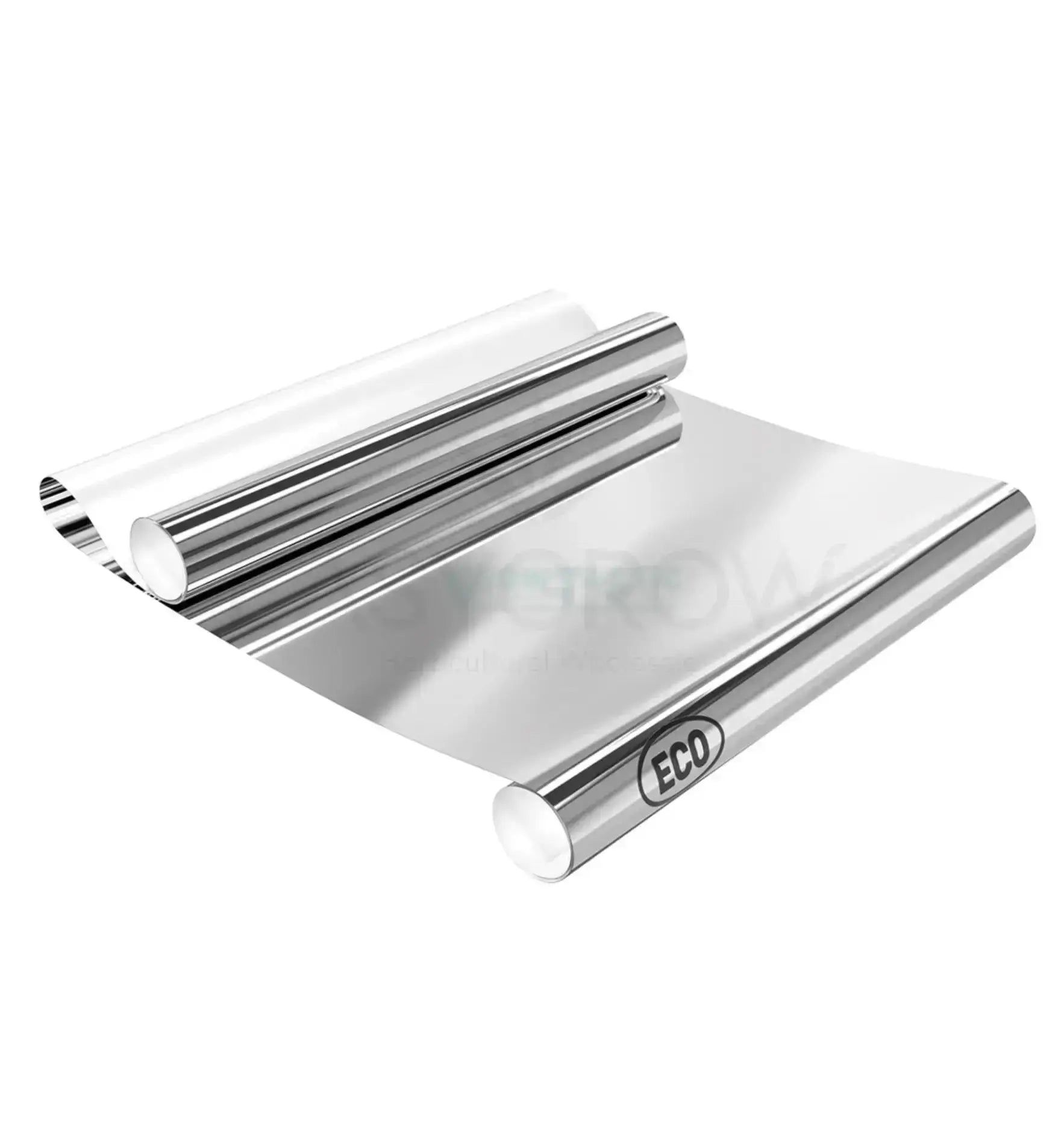 Reflektierende Silver/White Eco Folie von Easy Grow Ltd, 1 Meter, umweltfreundliche reflektierende Pflanzenfolie auf Bild