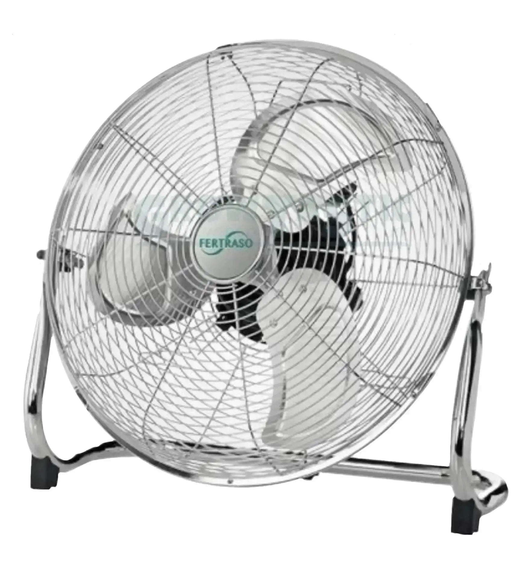 Standventilator von Fertraso, 40 cm Bodenventilator mit modernen Flügeln, ideal für kühlen Luftstrom in Räumen.