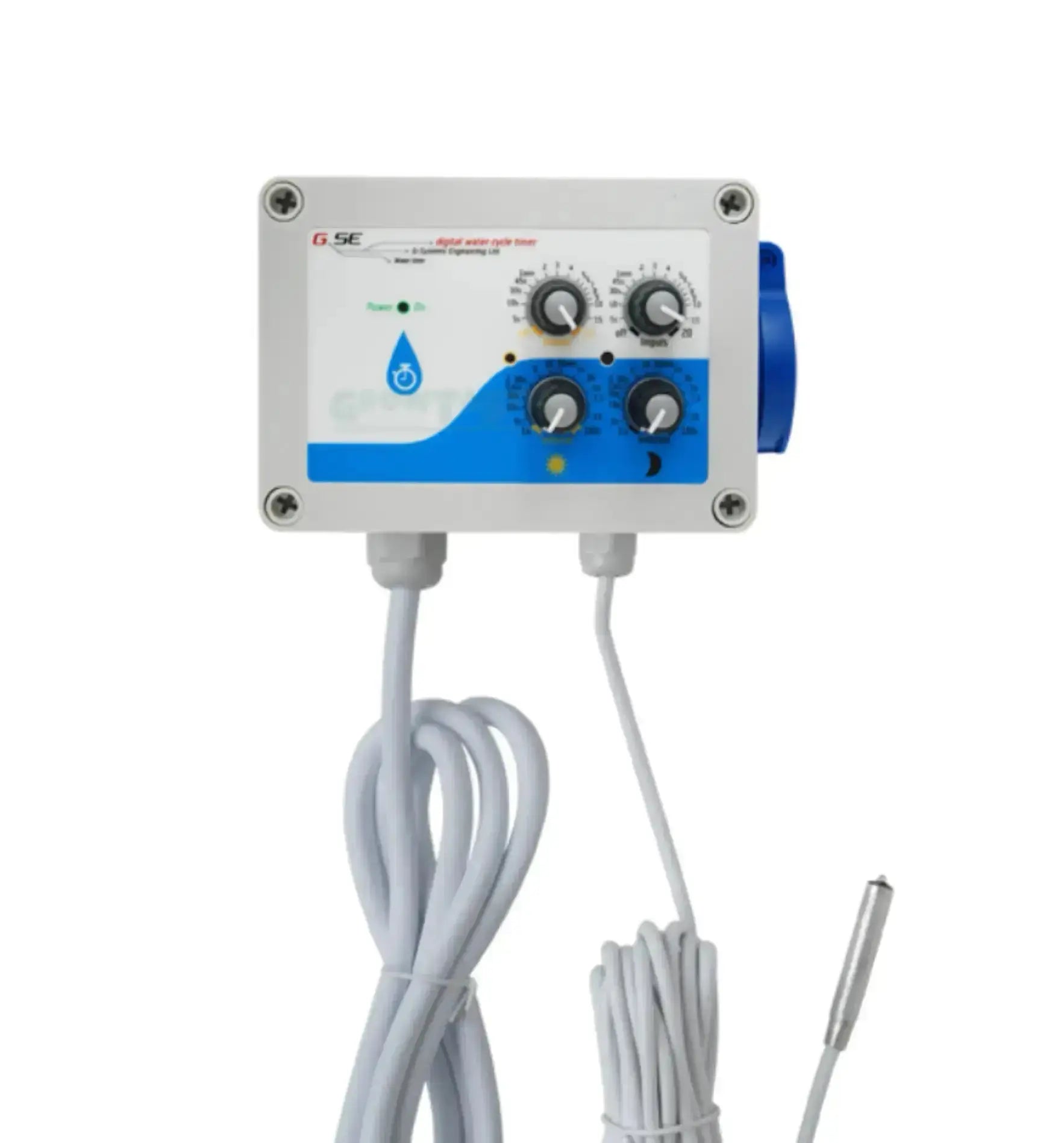 GSE Watertimer 10A Bewässerungsuhr Steuergerät von G-Systems Engineering, digitales Bewässerungssteuerungssystem, robust und zuverlässig