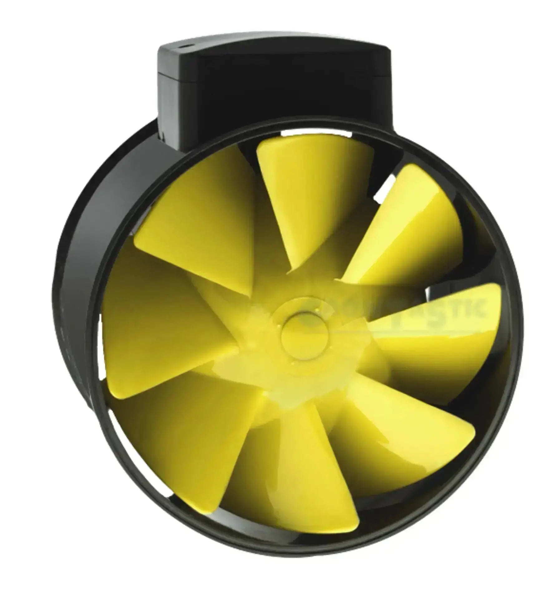 Garten Highpro PROFAN TTMAX 2-Speed Abluftventilator, 100 mm, mit Edelstahl-Gehäuse und 145-187 m³/h Luftdurchsatz, GHP.