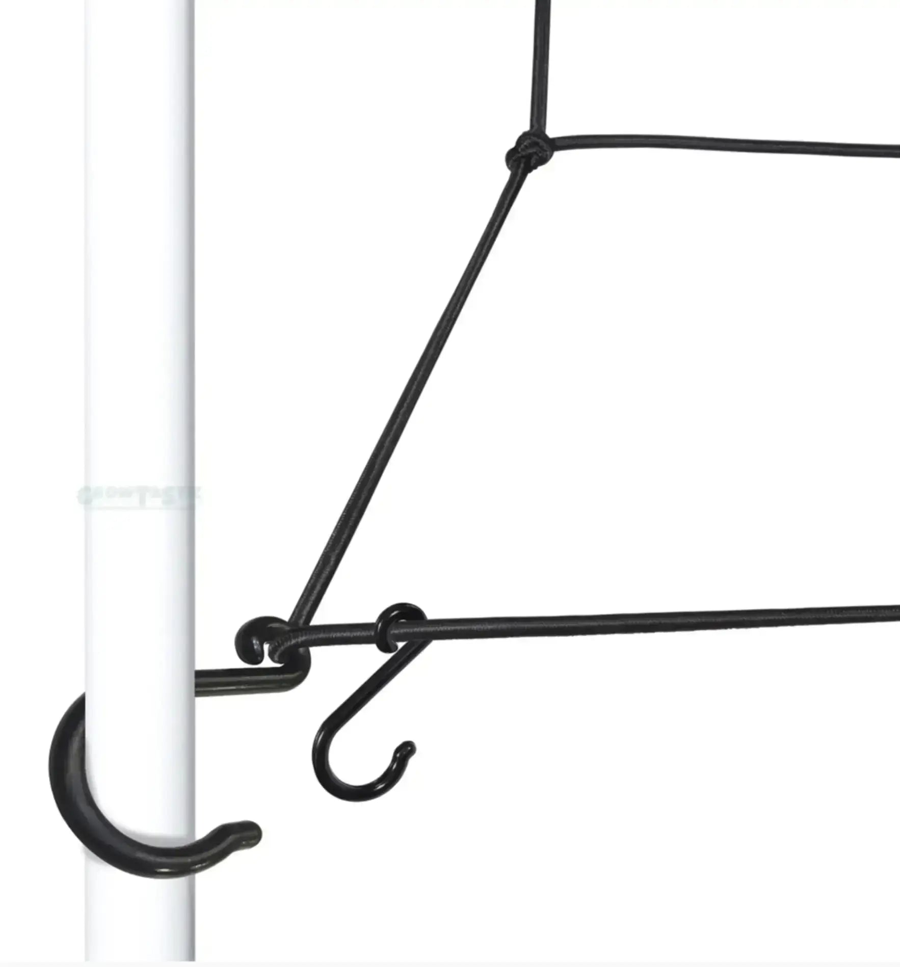 Modulares Garden Highpro Pronet Growbox Zubehör, 120 x 120 cm, mit stabilen Netzgeflechten für optimale Pflanzenbelüftung.