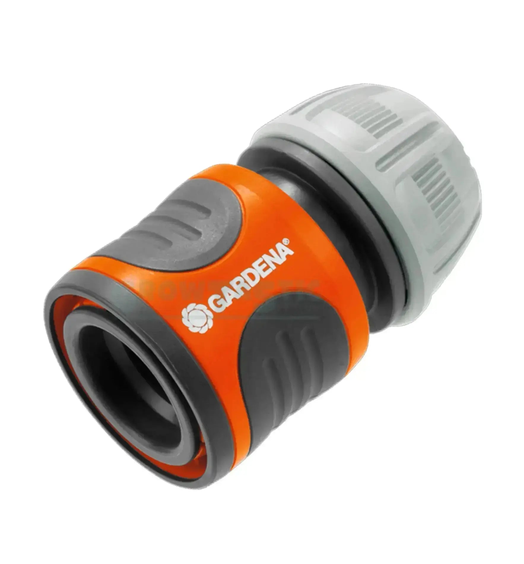 Gardena Wasserstop mit Schlauchverbinder und Kupplung für Bewässerung, 13 mm (1/2 Zoll) und 15 mm (5/8 Zoll)