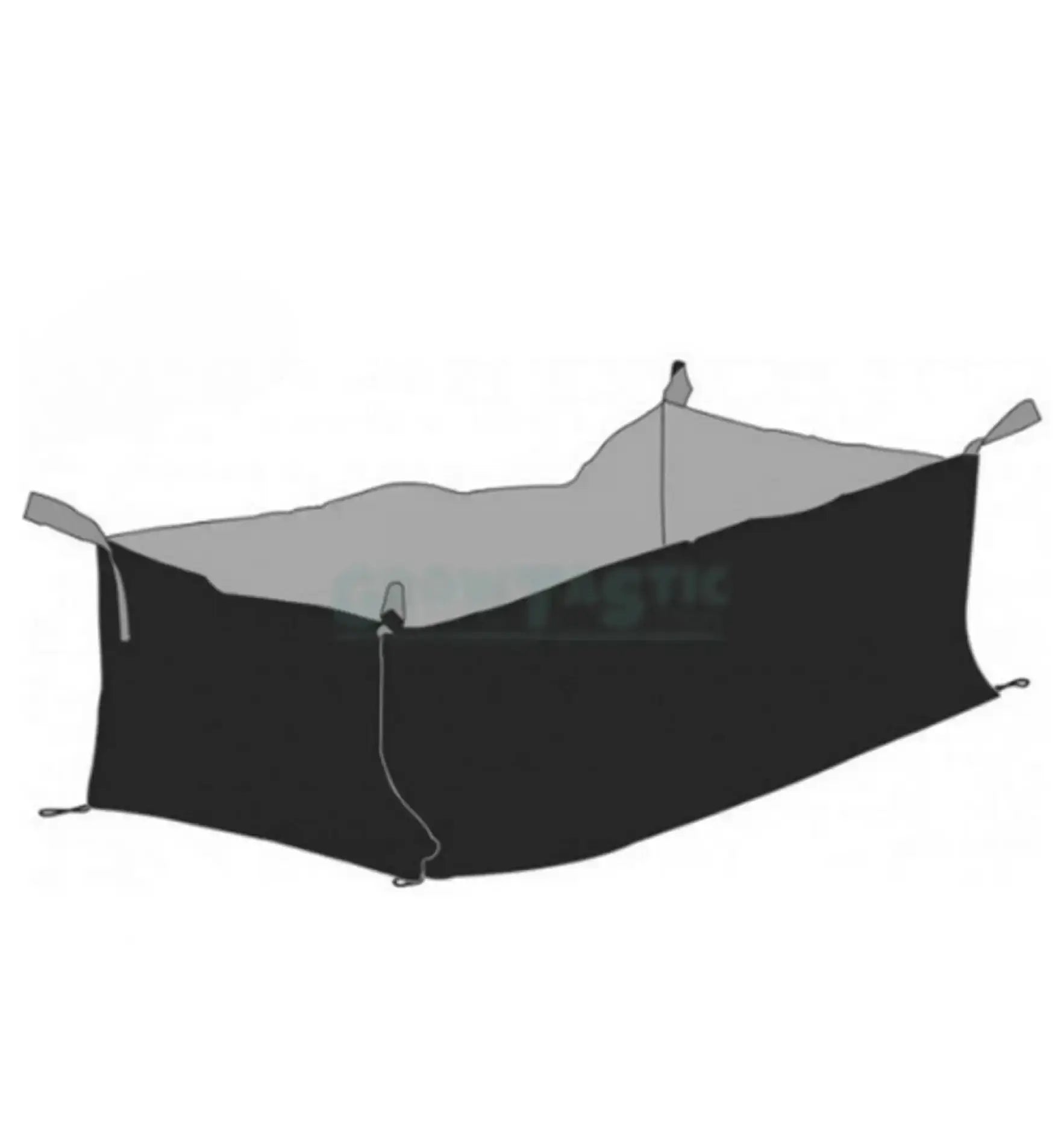 Urban Gardening Garland Grow Bed, Mini-Gewächshaus mit 97,5 x 51 x 25 cm für nachhaltiges Gärtnern im Stadtbereich.