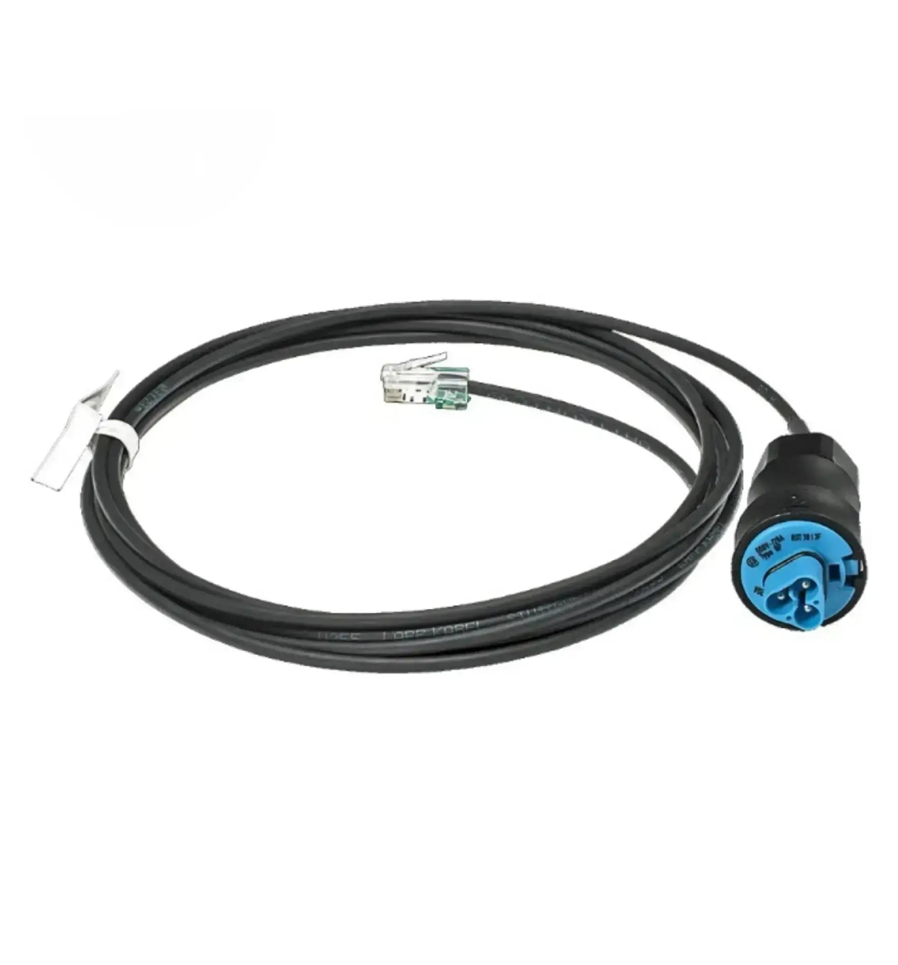 Gelbes GrowControl RJ45 Kabel für SANlight Eco, 1 Meter Länge, für stabile Netzwerkverbindungen.