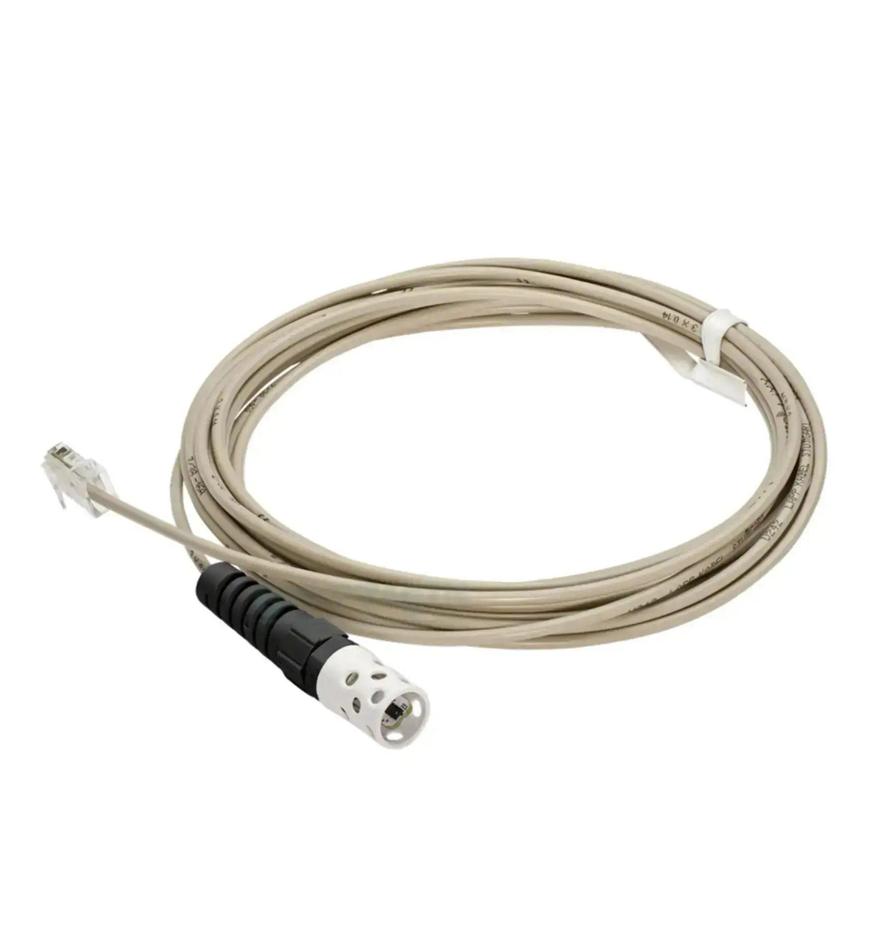 GrowControl Zuluft-Sensor zur Messung von Temperatur und Luftfeuchte in der GrowControl-Serie, mit digitalem Display und Anschluss.