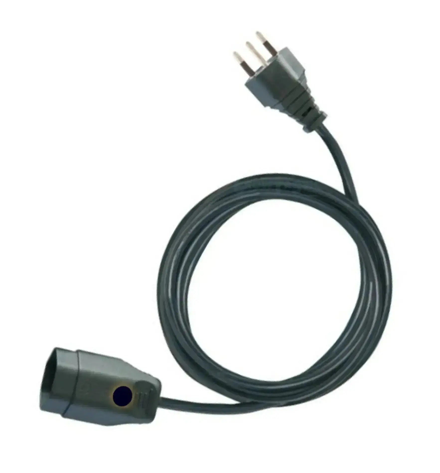 Langes GrowTastic Verlängerungskabel mit mehreren Steckdosen, flexible Kabelrolle für elektrische Geräte.