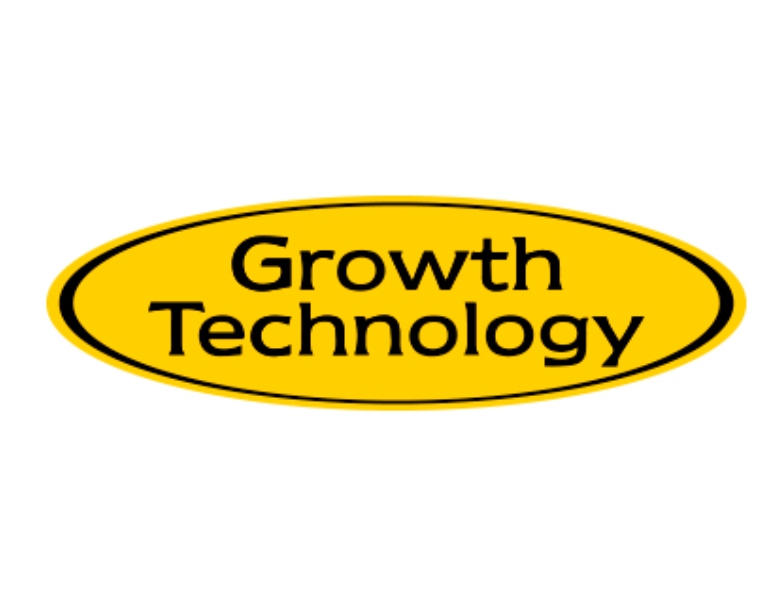 Logo von Growth Technology, einem Anbieter von Produkten für den Pflanzenanbau.