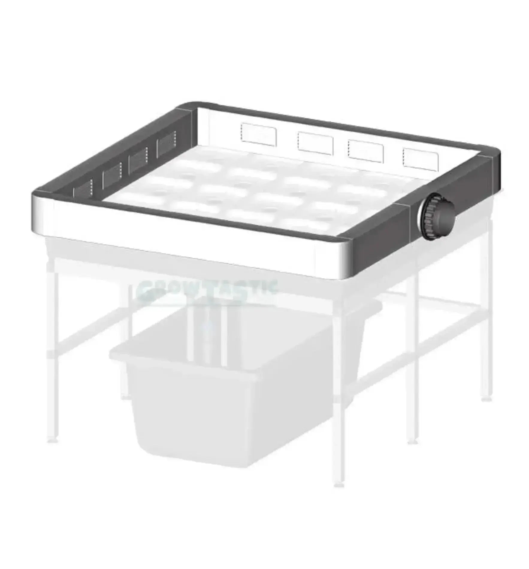 GrowAIRSTREAM Bewässerungssystem von GrowTOOL, automatische Pflanzenbewässerung für Garten und Indoor-Anbau, Wasserverteilungssystem