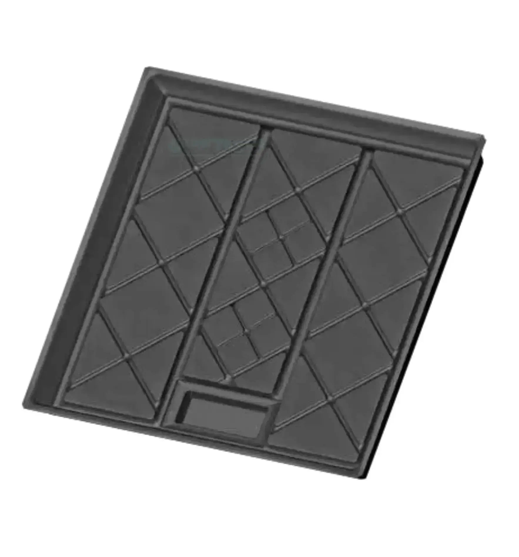 Quadratischer GrowTable Tisch von GrowTOOL, 57 x 57 cm, stabile Oberfläche für Garden- und Anbauräume