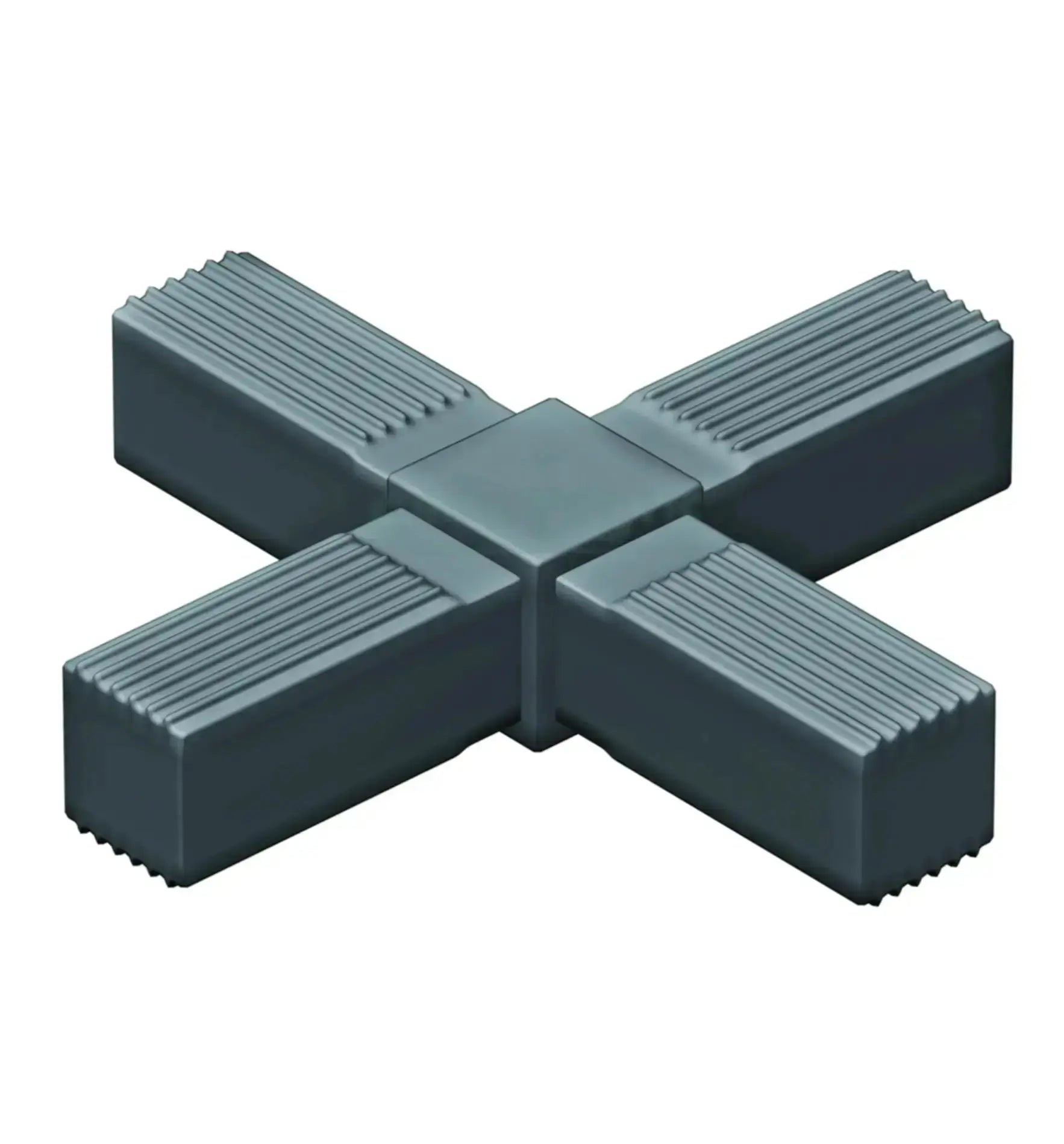 GrowTOOL Tisch-Verbindungsstück, T-förmiges Metallstück mit 25x25x1,5 mm Größe für stabile Verbindungen