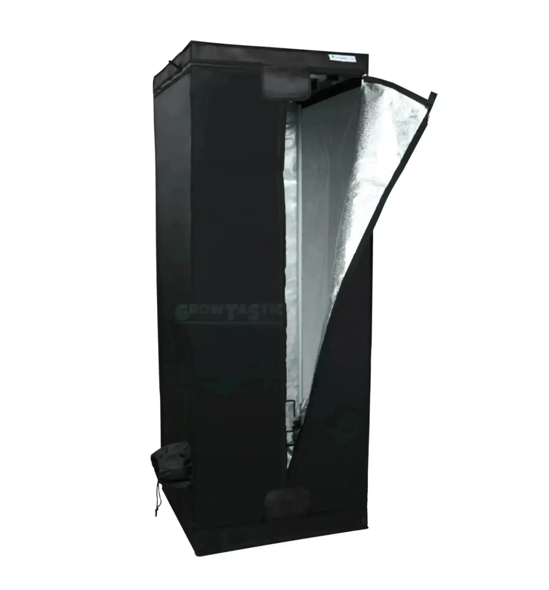 Homebox Homelab Growbox, braune Anzuchtbox mit Belüftung und Sichtfenstern für Pflanzenzucht, hochwertige Indoor-Growbox.