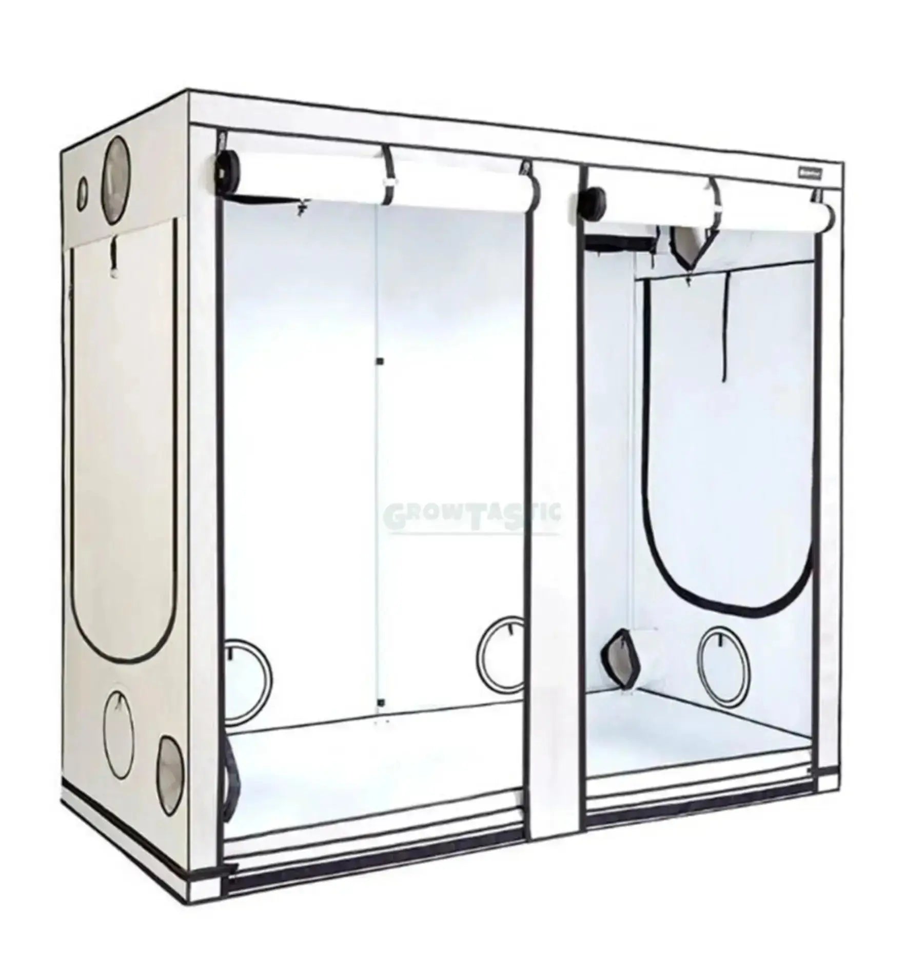 Homebox® R+ rechteckige Growbox mit extra Höhe, stabile Konstruktion und ideal für Pflanzenzucht im Innenbereich