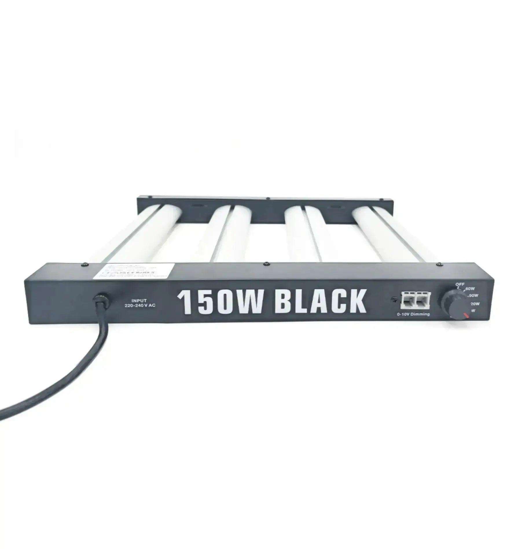 Horticultural Light Black 4 Bar LED 150W