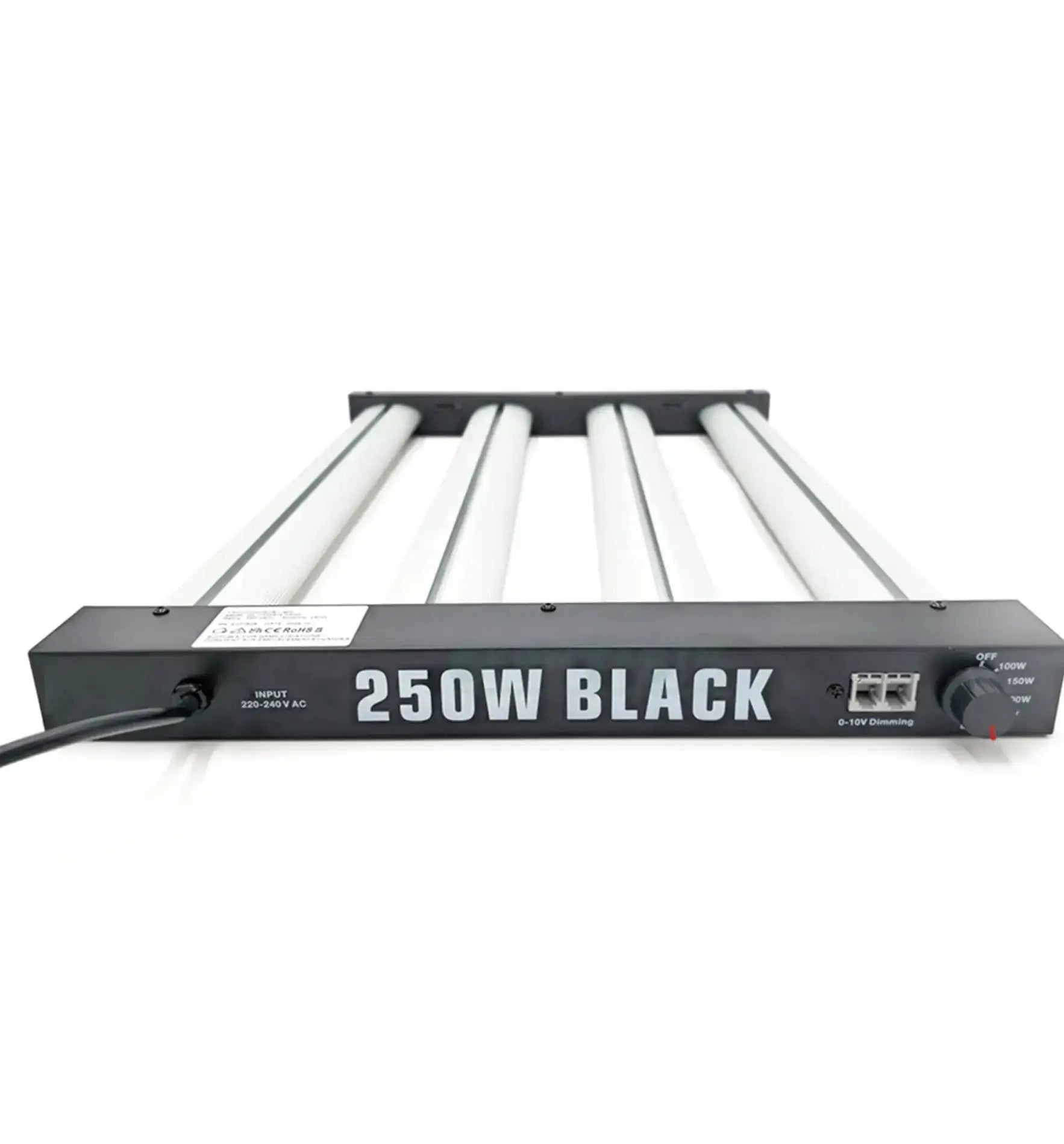 Horticultural Light Black 4 Bar LED 250W