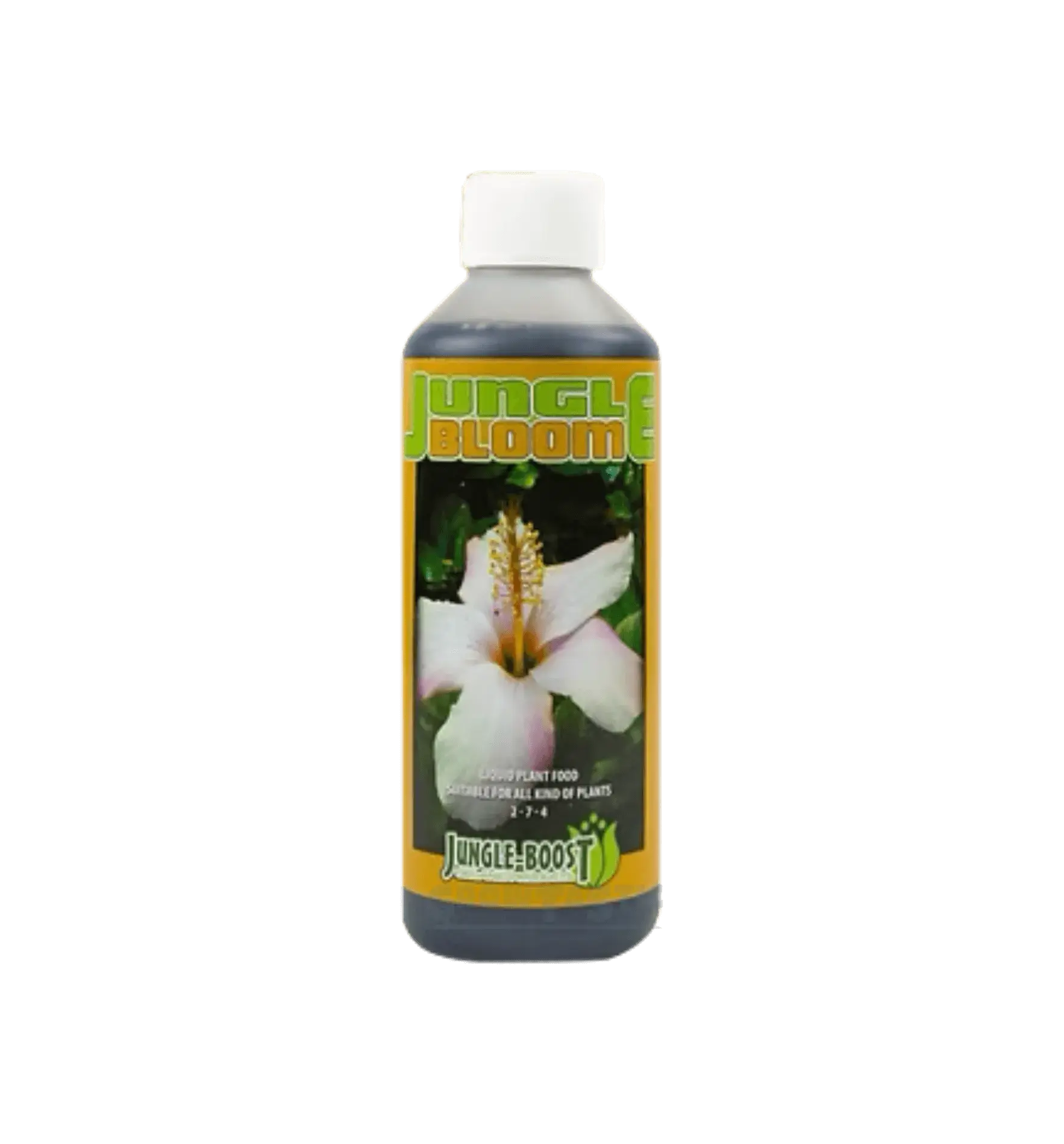 Jungle Boost Jungle Bloom Dünger in 500 ml Flasche, ideal für Pflanzen, mit natürlicher Formulierung für üppiges Wachstum.