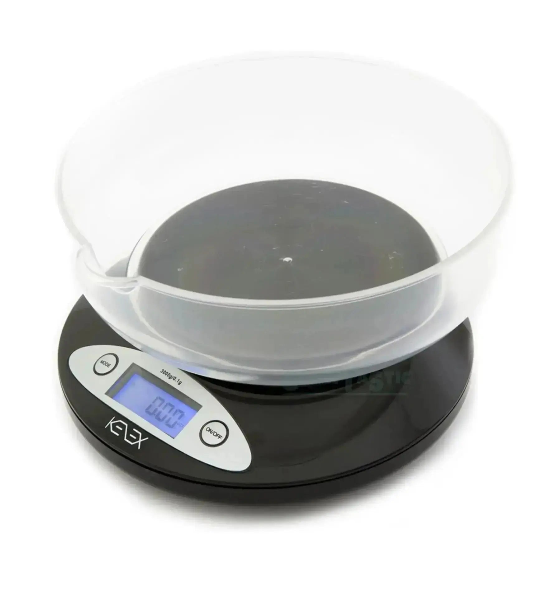 Digitale Kenex Counter Scale 3000 mit großem Display und präzisem Wiegebereich, ideal für präzise Gewichtsmessungen.