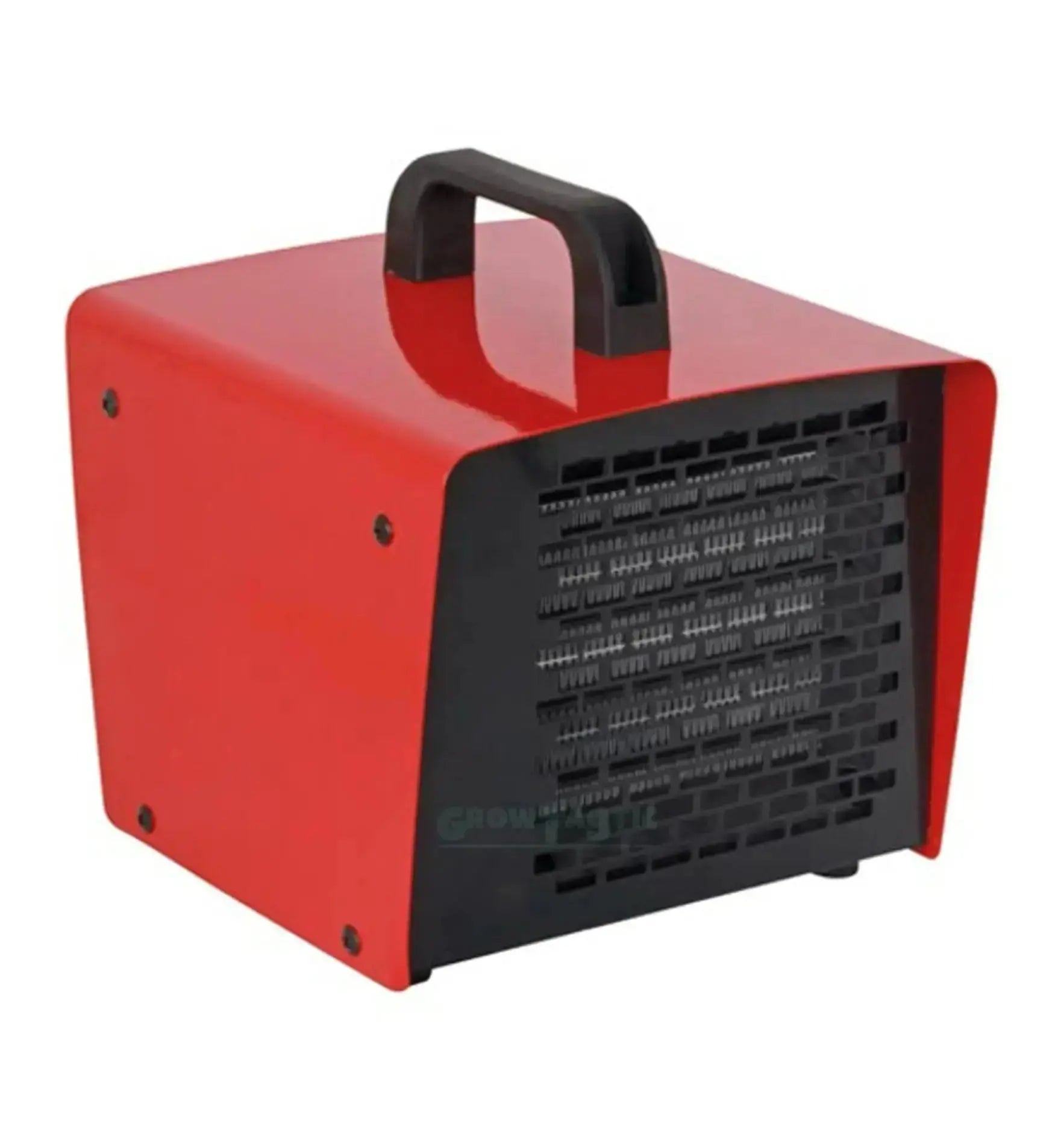 Kingfischer Heizlüfter PTC 2000 in Rot, tragbare Heizgerät mit schnellem Aufheizen und energieeffizienter Technologie.
