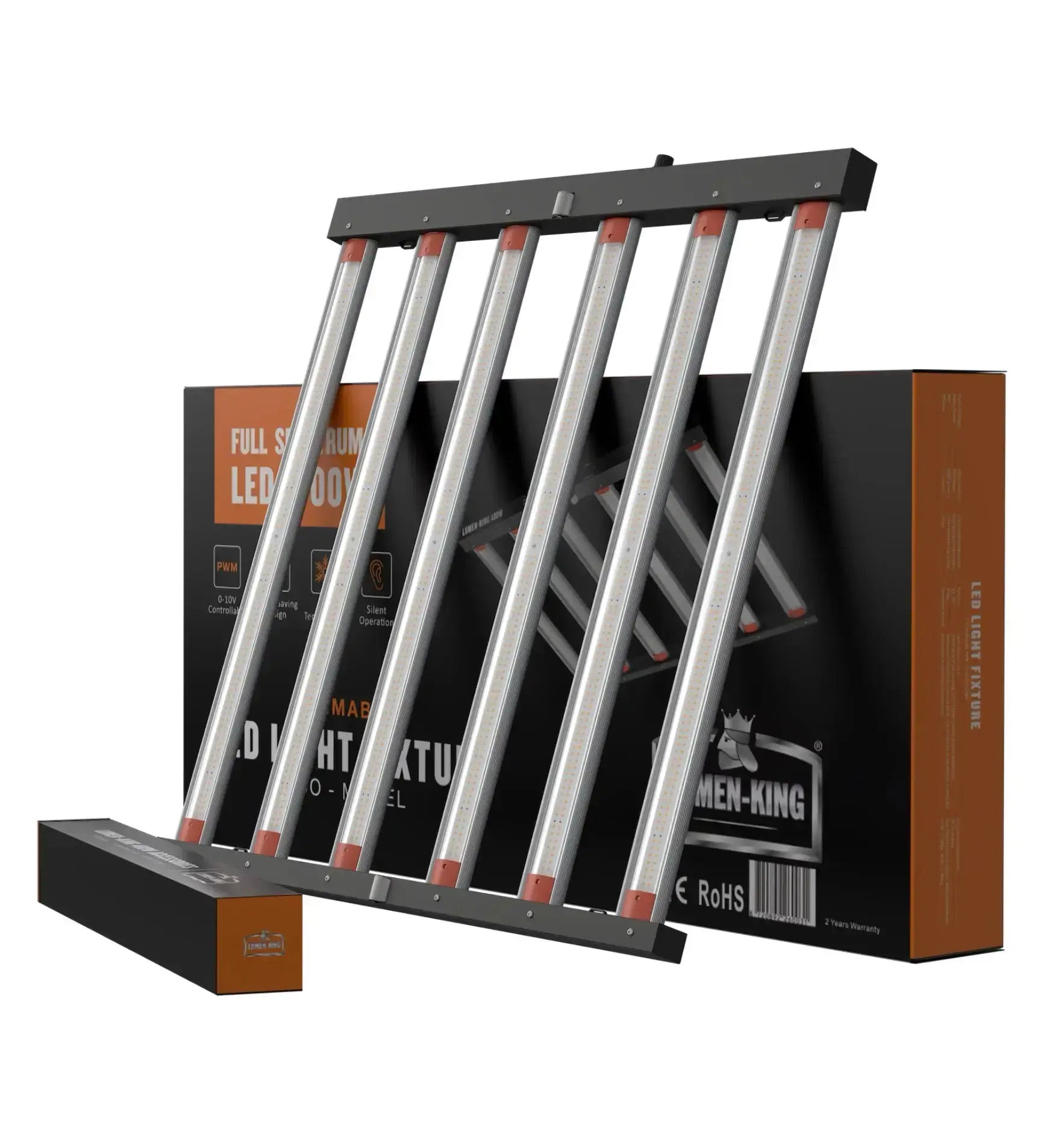 Lumen-King LED Pflanzenleuchte Eco-Line 400W, sichtbare Leuchtfläche und elegante Design, ideal für Pflanzenwachstum