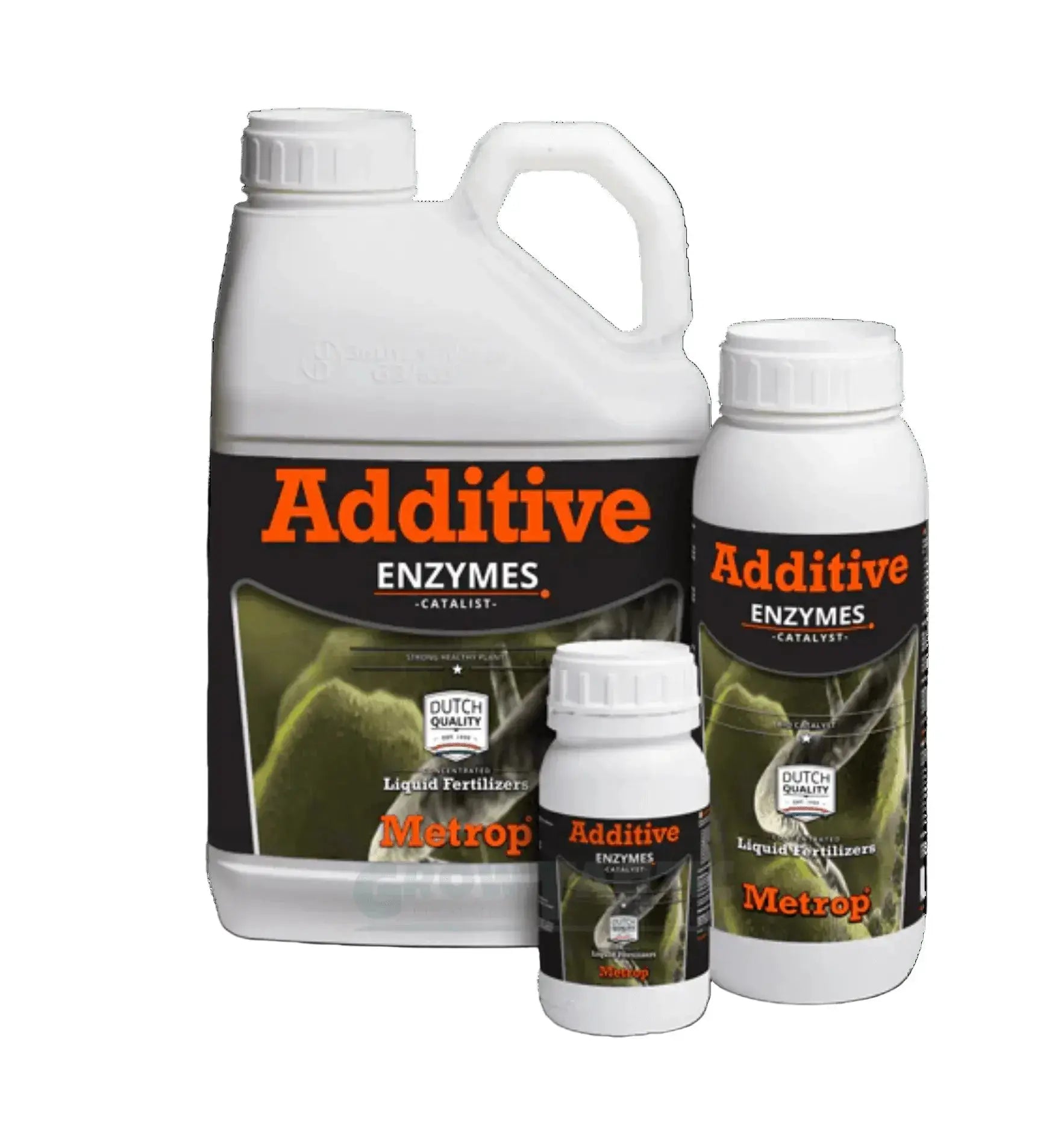 Metrop Additive Enzymes+ Düngerflasche, 250 ml, natürliche Pflanzenpflege mit enzymreicher Formel, für gesundes Wachstum.